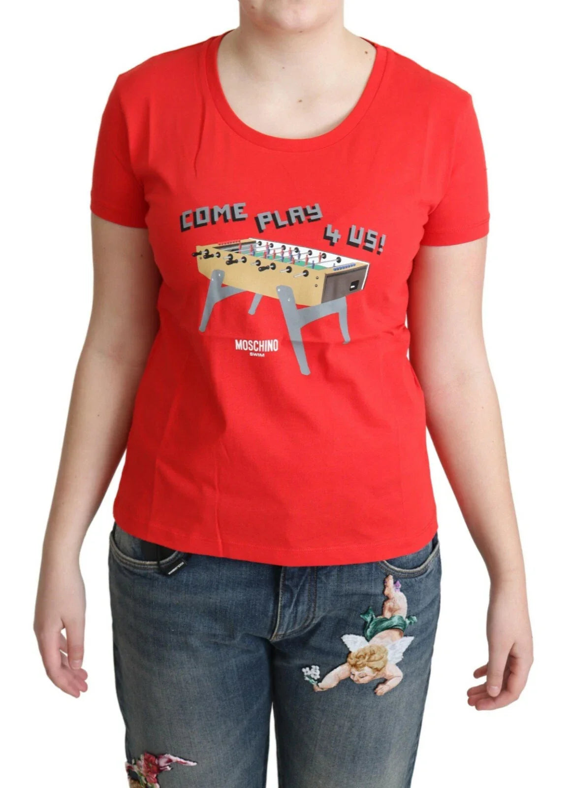 Moschino Swim Come Play 4 Us T-Shirt - Vestir
