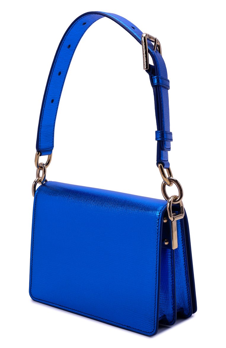 Dolce & Gabbana Bella Blu Royal Metallic Goat-Leather Bag - Vestir