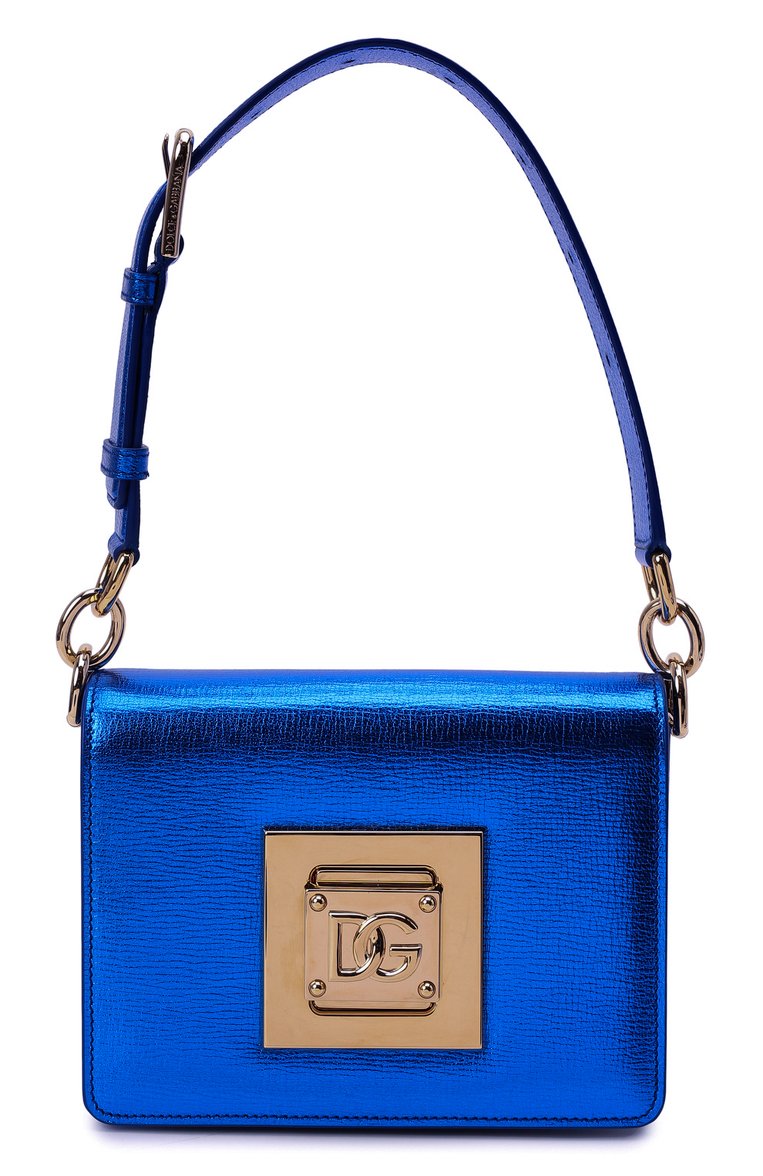Dolce & Gabbana Bella Blu Royal Metallic Goat-Leather Bag - Vestir