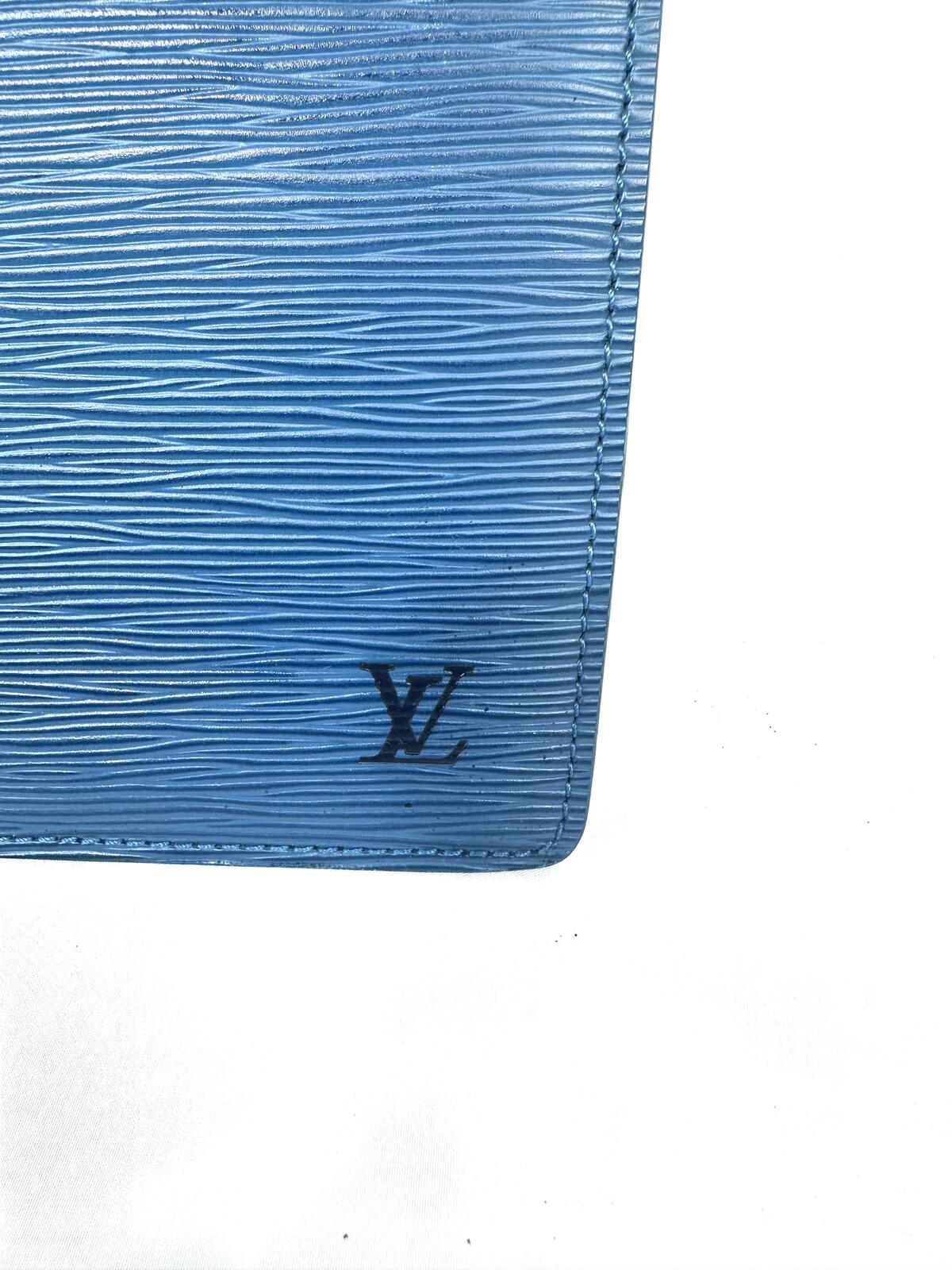 Louis Vuitton Riviera Vintage Epi Leather Toledo Blue Top Handle Bag