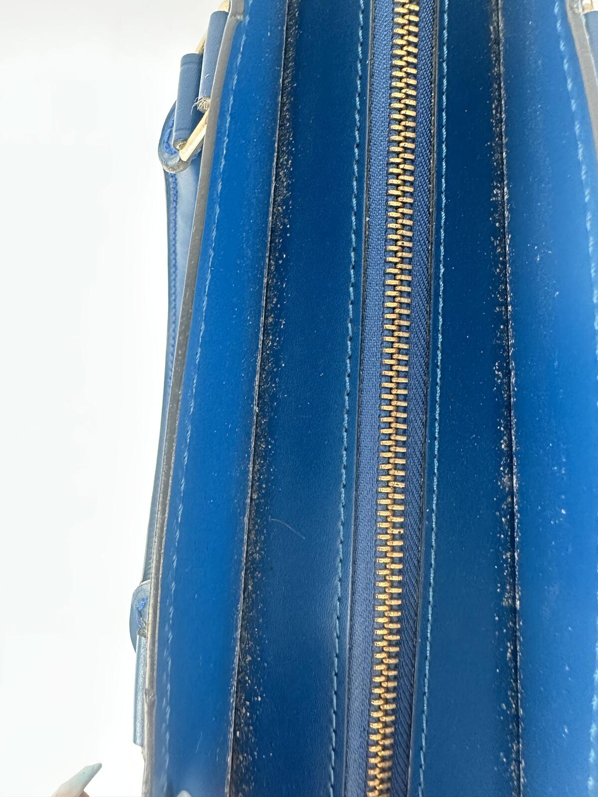 Louis Vuitton Riviera Vintage Epi Leather Toledo Blue Top Handle Bag