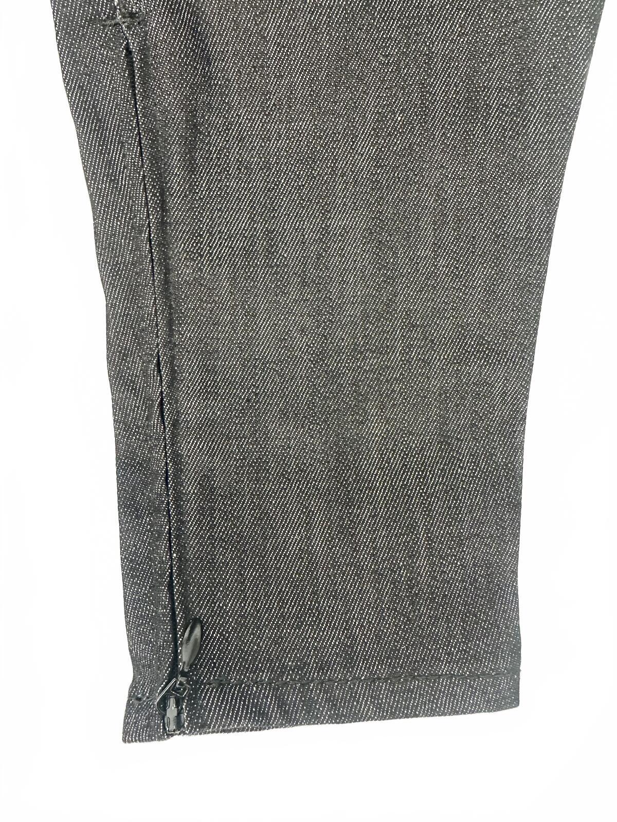Dsquared2 Super Skinny Jean Grey Washed Ankle Zip Women IT 38 US 2 | NWT