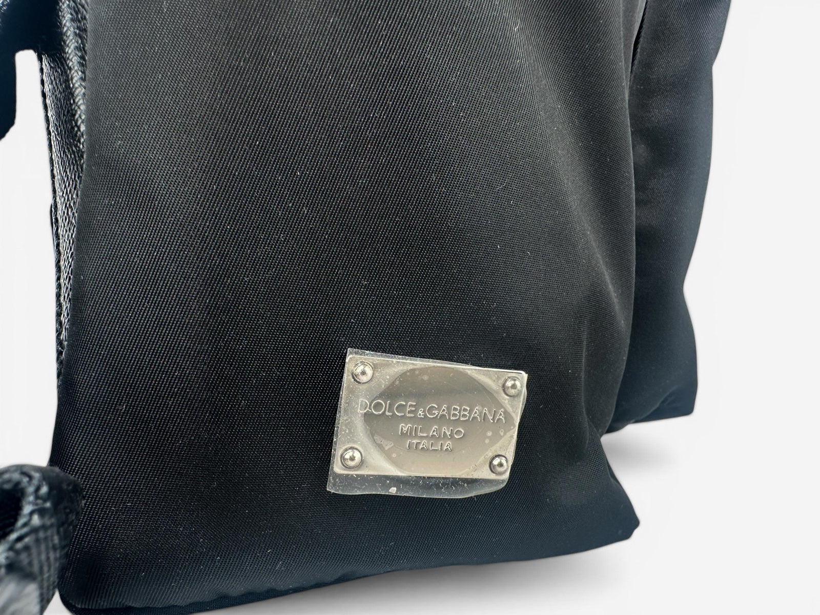 Dolce & Gabbana #DGFamily Vulcano Black Nylon Designer Logo Backpack – NWT