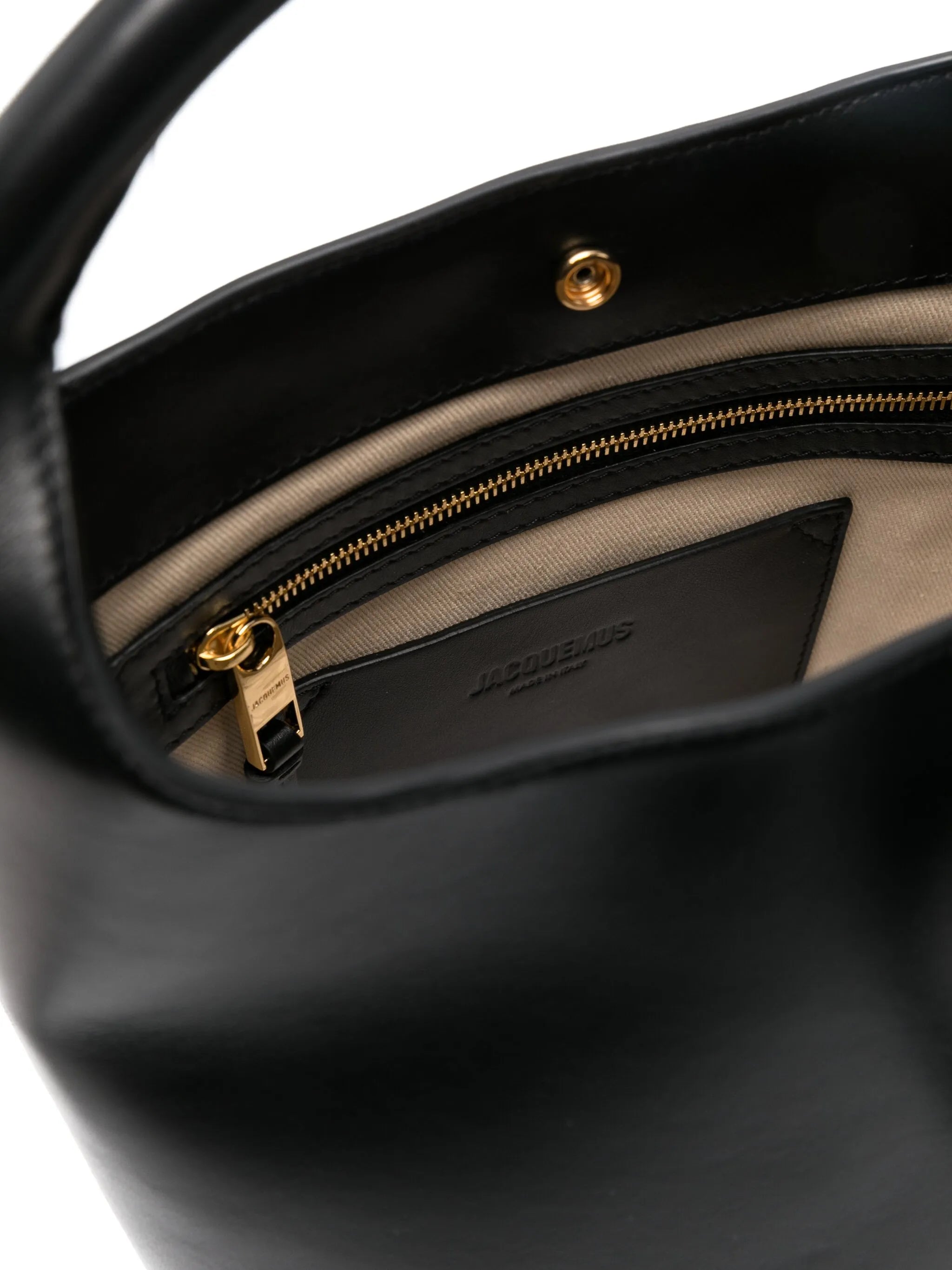 Jacquemus Le Petit Tourni Leather Bucket Bag - Vestir