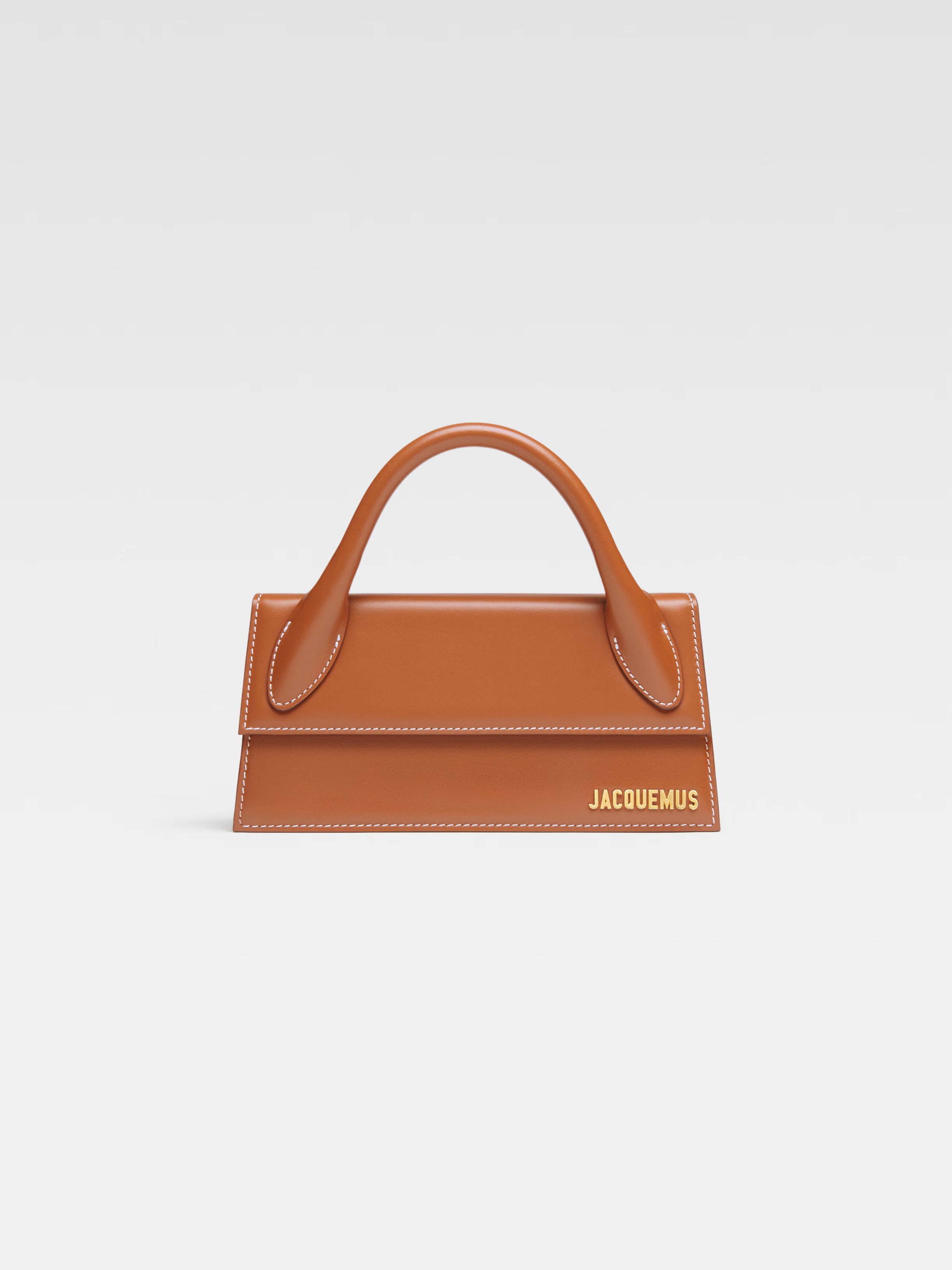Jacquemus Le Chiquito Long Signature Light Brown Handbag - Vestir