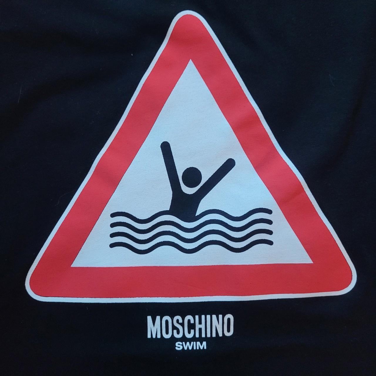 Moschino Swim Caution Womens T-Shirt - Vestir