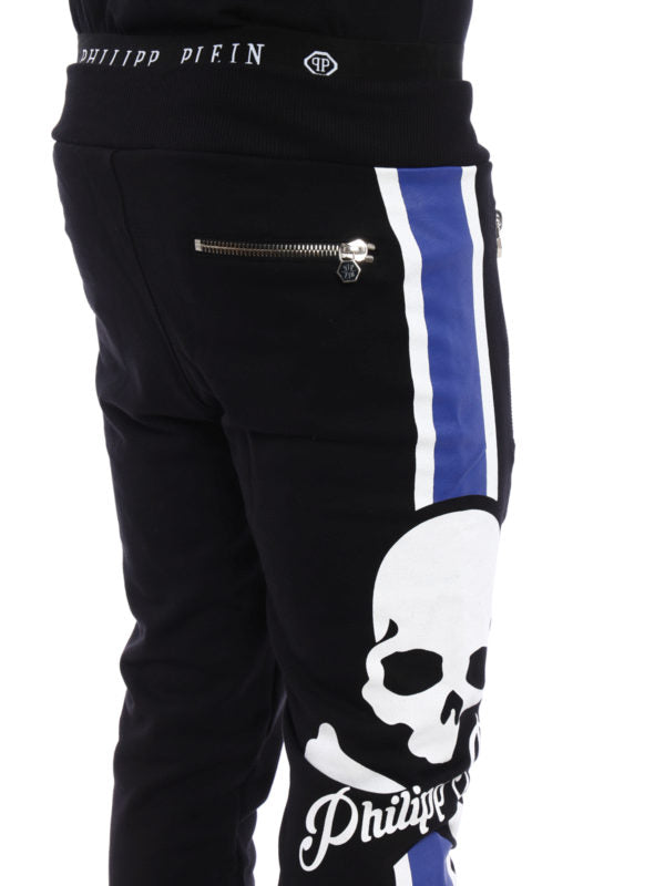Jogging trousers with skull