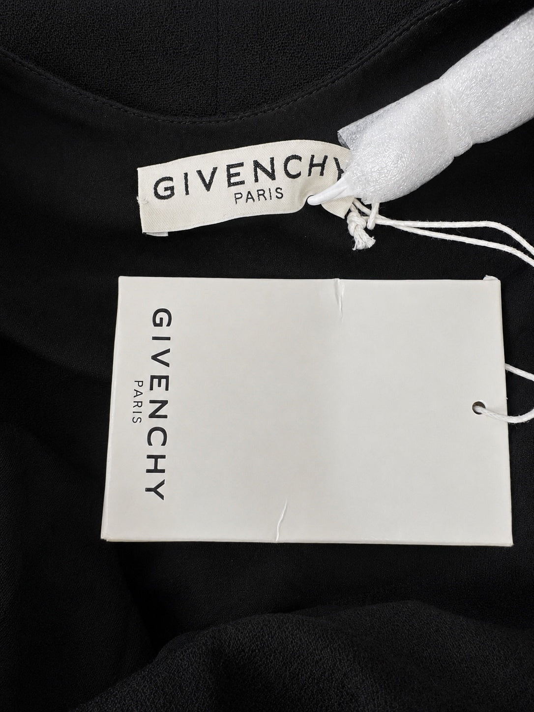 Givenchy Wool Crepe Bodycon Midi Dress Black IT 36 US 4 Silk Lined | NWT