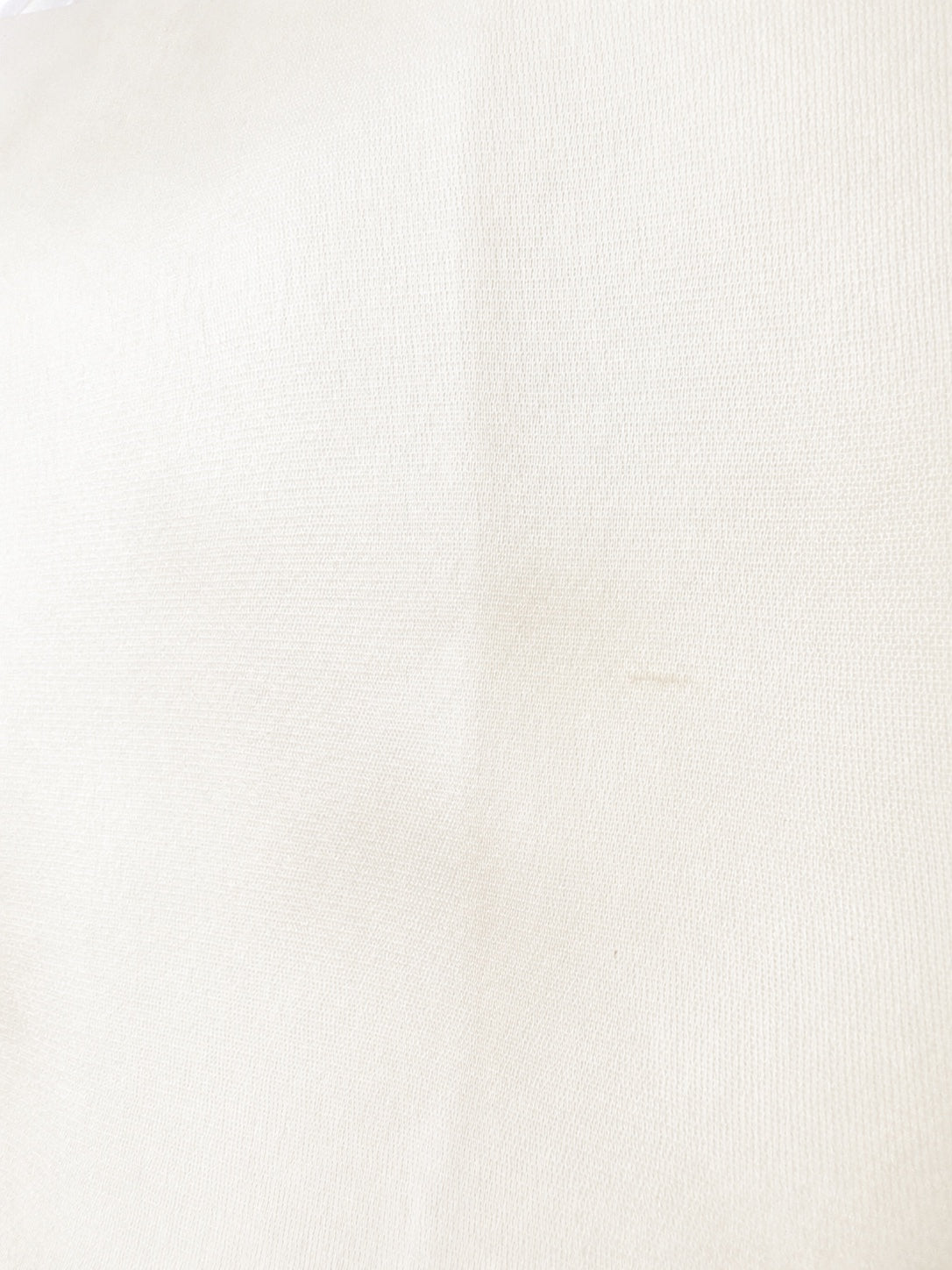 Retrofête Lorelai Satin Midi Dress | White High Slit Ruffle | M | NWT