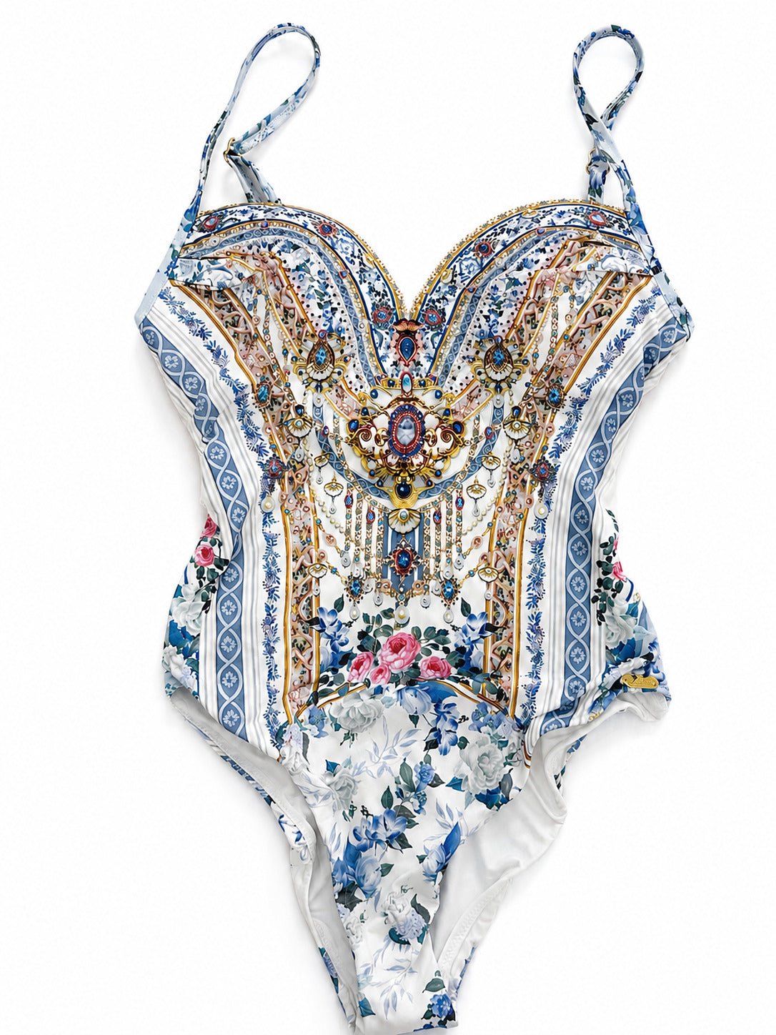 Camilla Camilla Season Of The Siren Moulded Underwire One Piece Swimsuit XS D Cup | NWT - Vestir