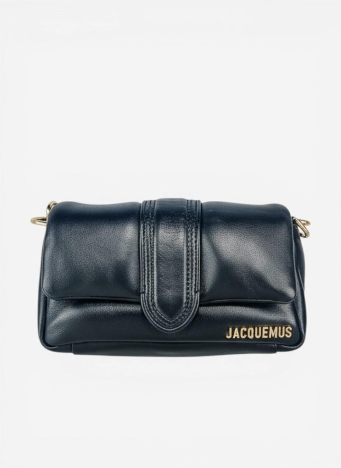 Jacquemus Le Petit Bambimou Black Lambskin Shoulder Bag Crossbody | NWT