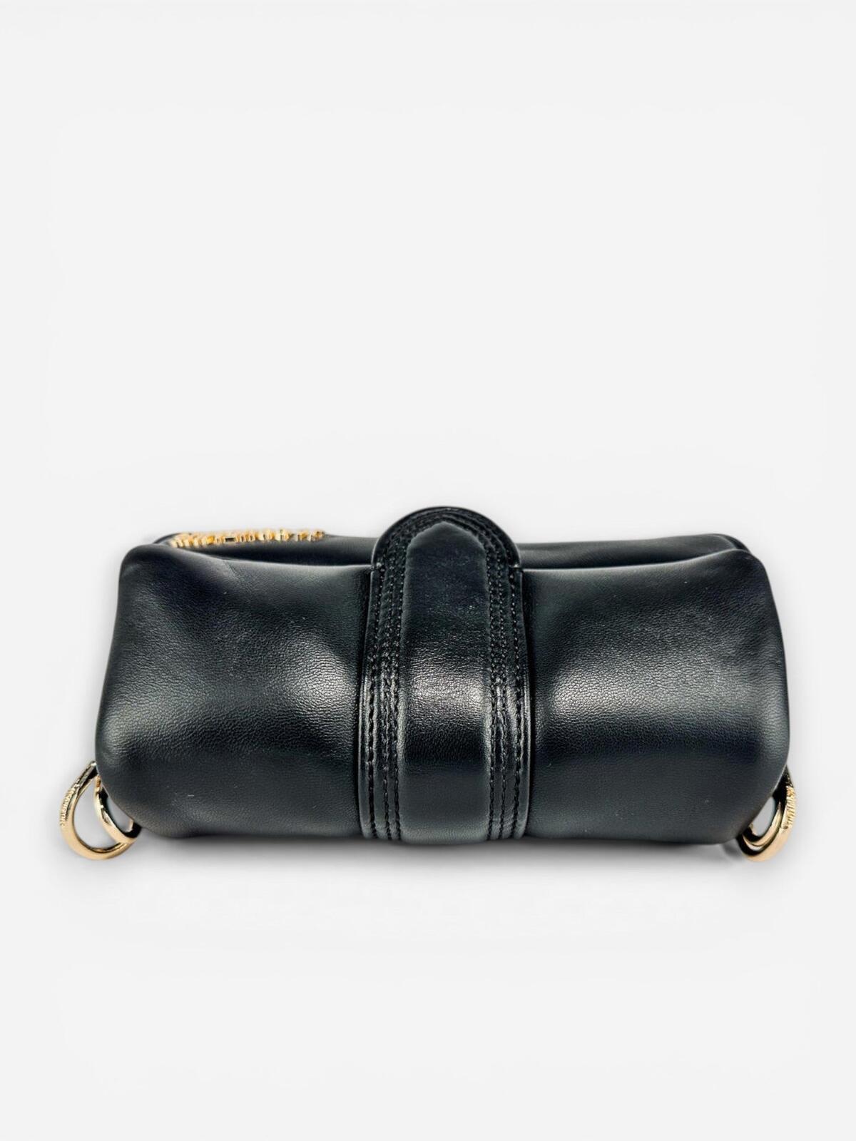 JACQUEMUS Jacquemus Le Petit Bambimou Black Lambskin Shoulder Bag Crossbody | NWT - Vestir