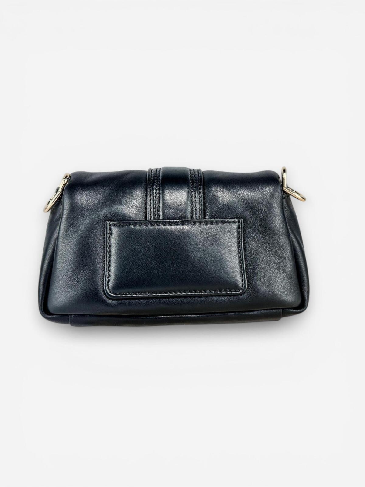 JACQUEMUS Jacquemus Le Petit Bambimou Black Lambskin Shoulder Bag Crossbody | NWT - Vestir
