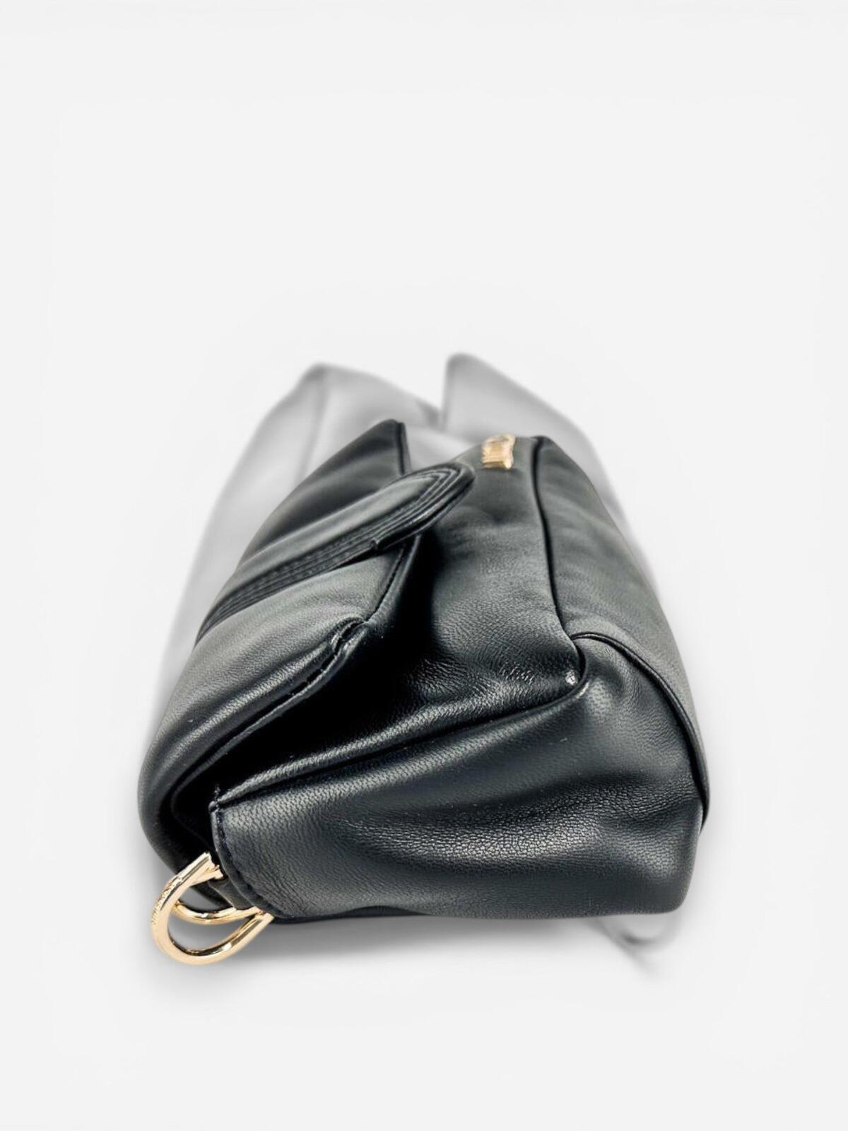 JACQUEMUS Jacquemus Le Petit Bambimou Black Lambskin Shoulder Bag Crossbody | NWT - Vestir