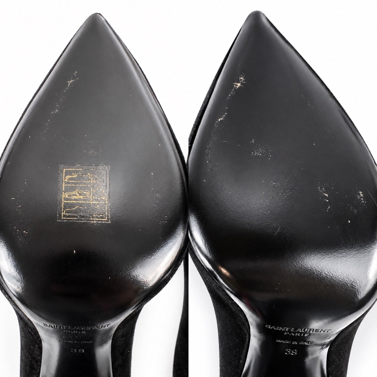 Saint Laurent Saint Laurent Era 110 Ball Strass Crystal Pumps Black Suede EU 39 | NIB - Vestir