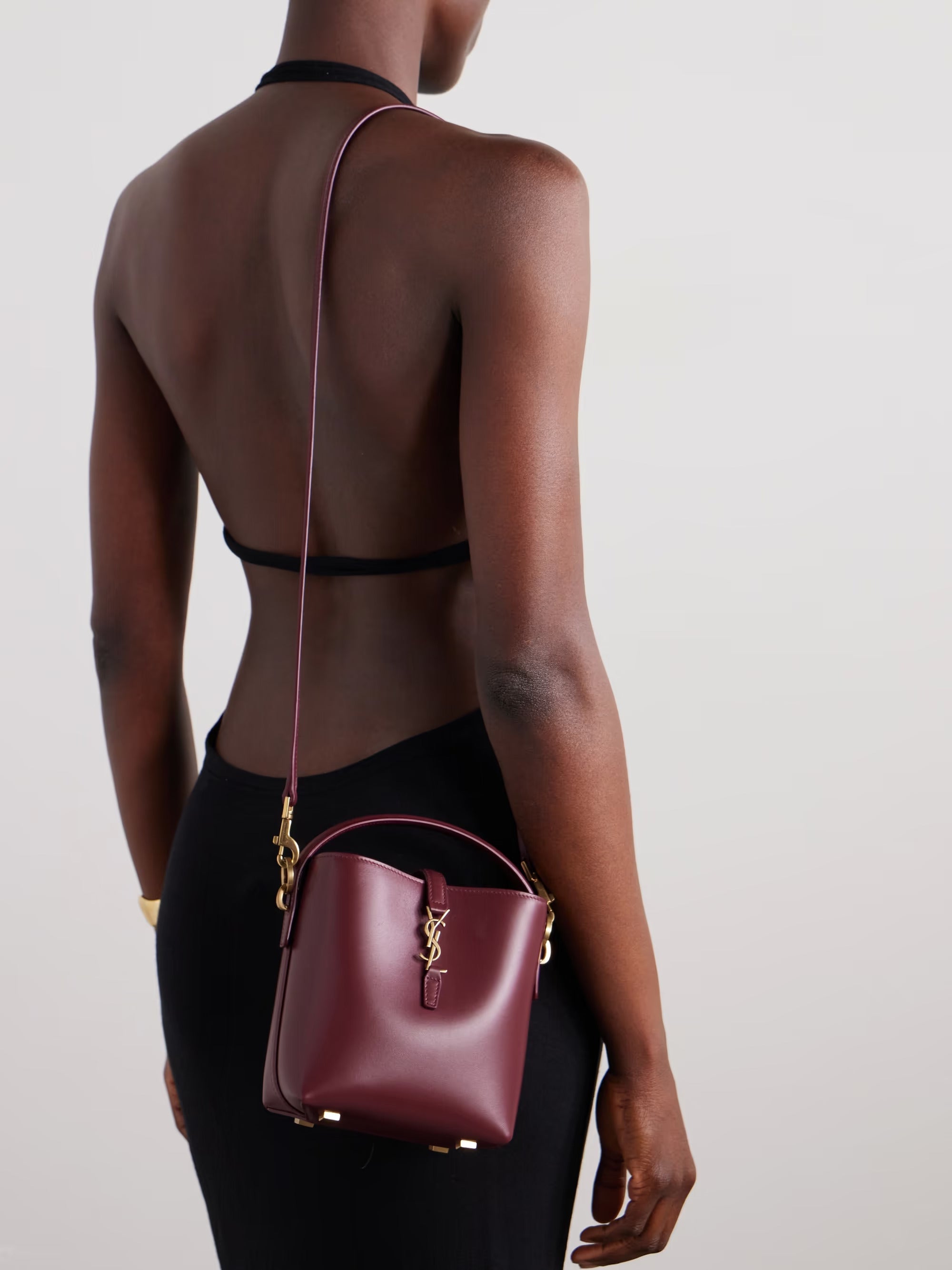 Saint Laurent Small Le 37 YSL Bucket Bag - Vestir