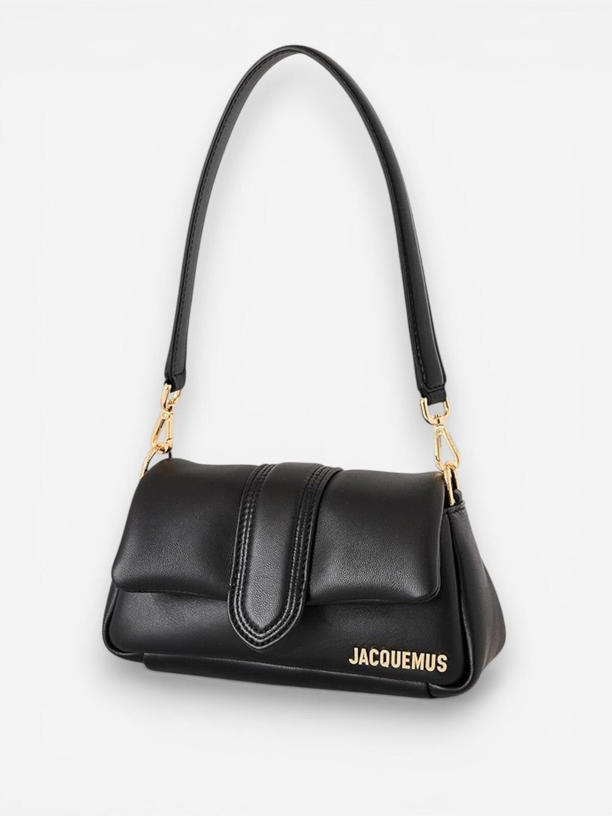 Jacquemus Le Petit Bambimou Black Lambskin Shoulder Bag Crossbody | NWT