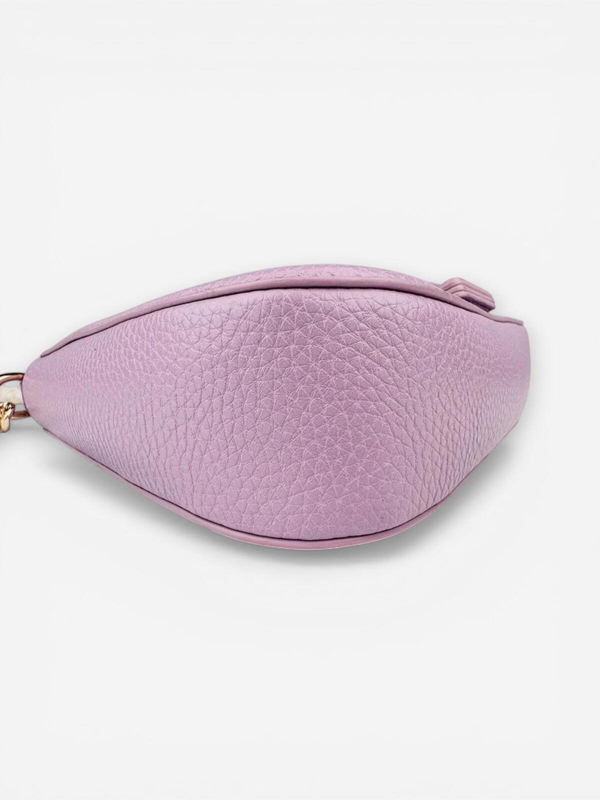 Versace Jeans Couture Lilac Shoulder Bag | Gold Buckle Chain Strap | NWT