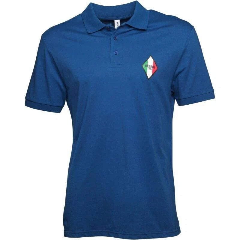 Moschino Gym Italy Diamond Logo Polo - Vestir