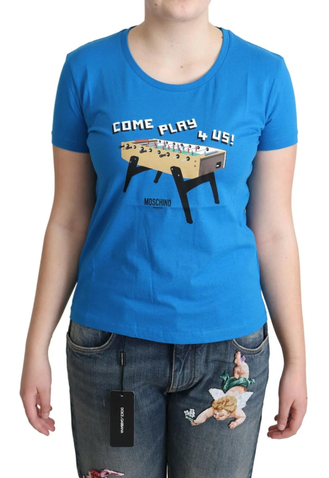 Moschino Swim Come Play 4 Us T-Shirt - Vestir