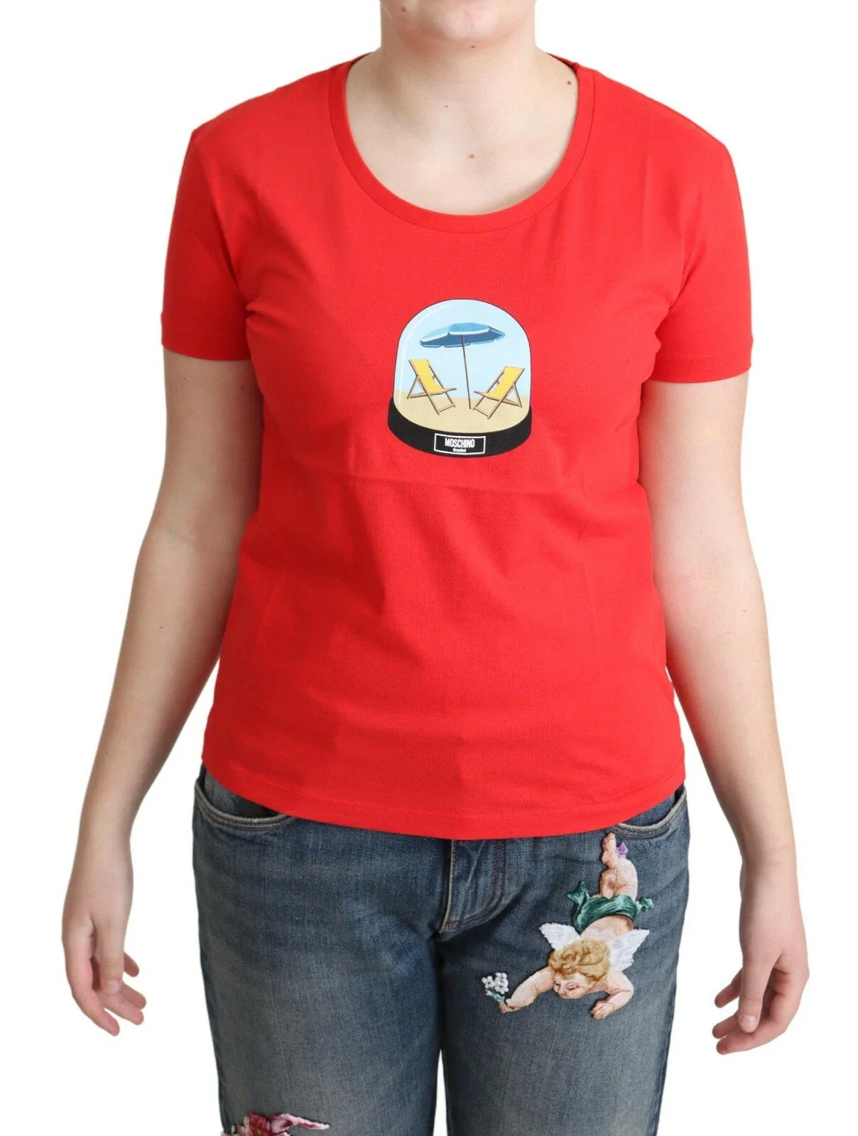 Moschino Swim Beach Chairs T-Shirt - Vestir