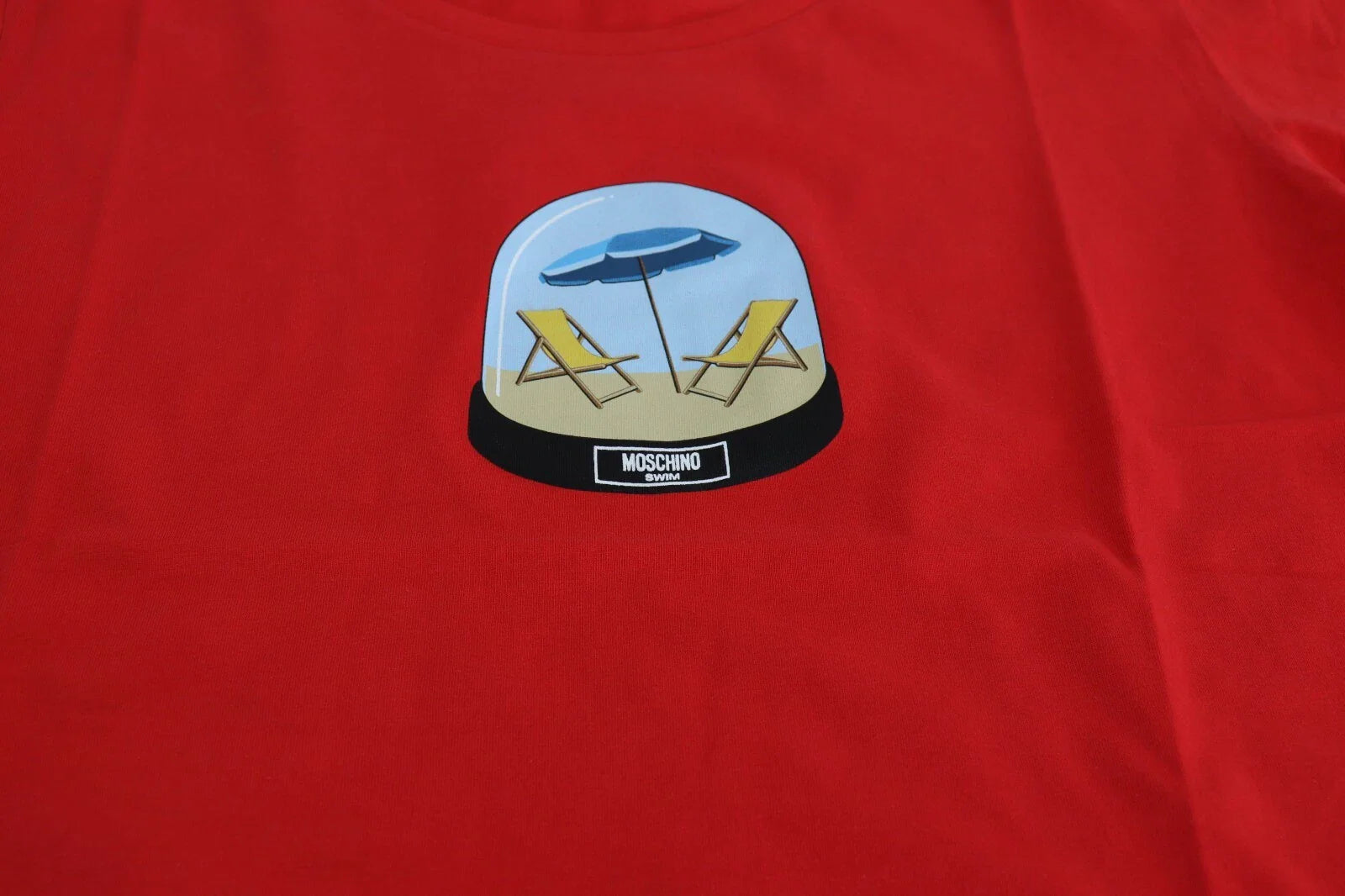 Moschino Swim Beach Chairs T-Shirt - Vestir