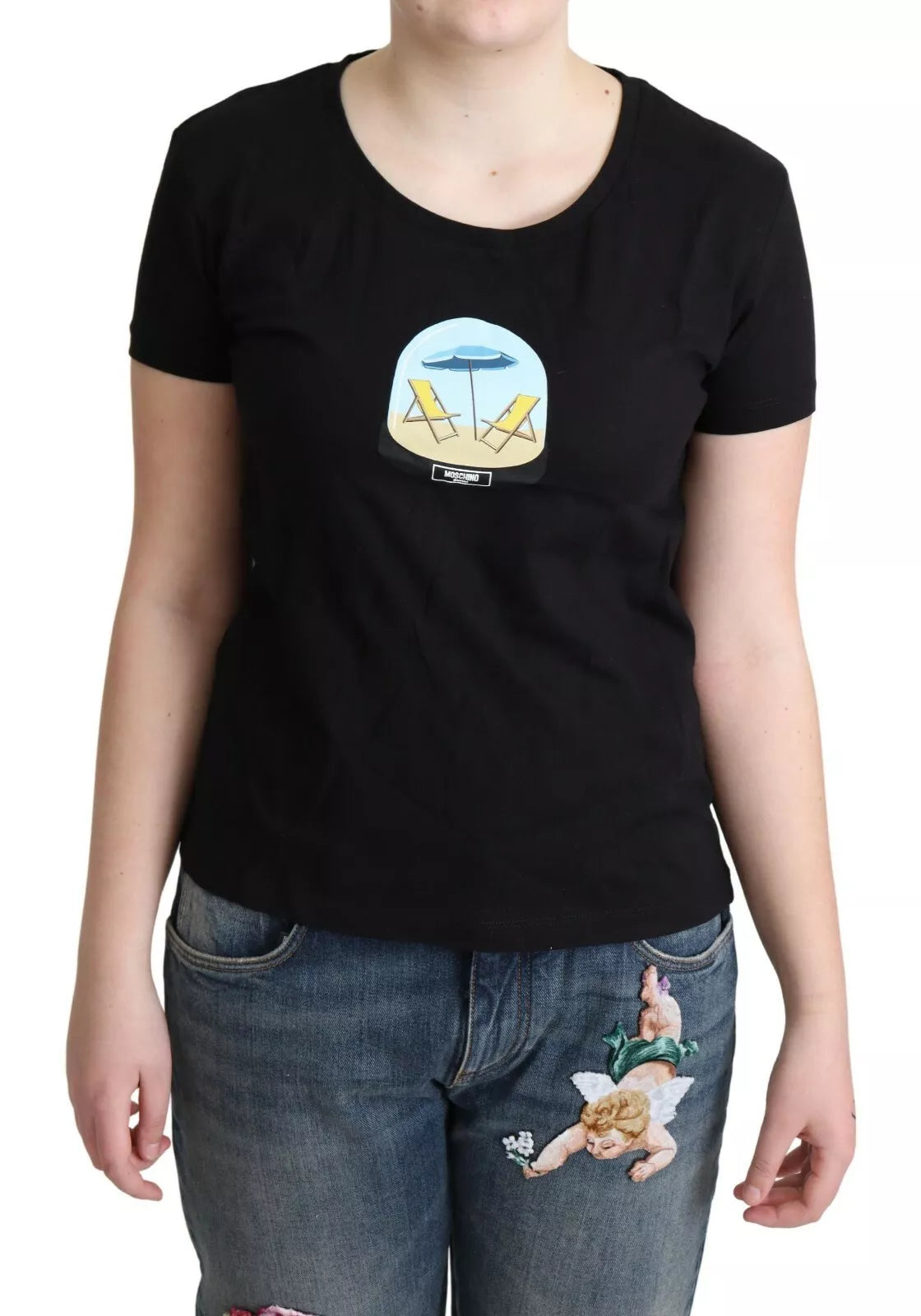 Moschino Swim Beach Chairs T-Shirt - Vestir
