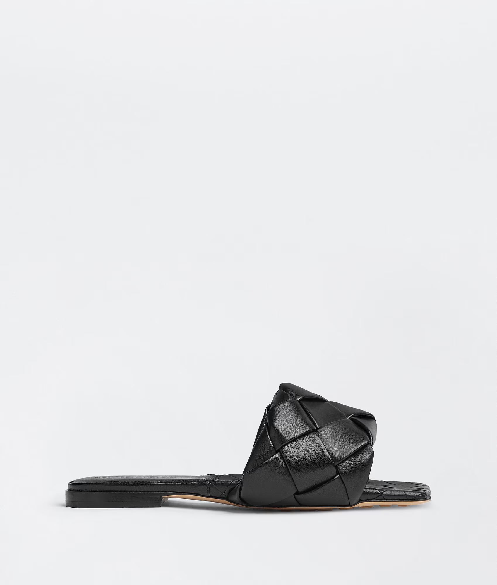 Lido Flat Sandal Black