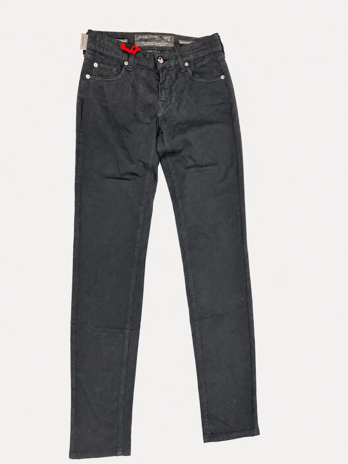 Jacob Cohen J711 Slim Jean Dark Charcoal Black Women Size 26 | NWT