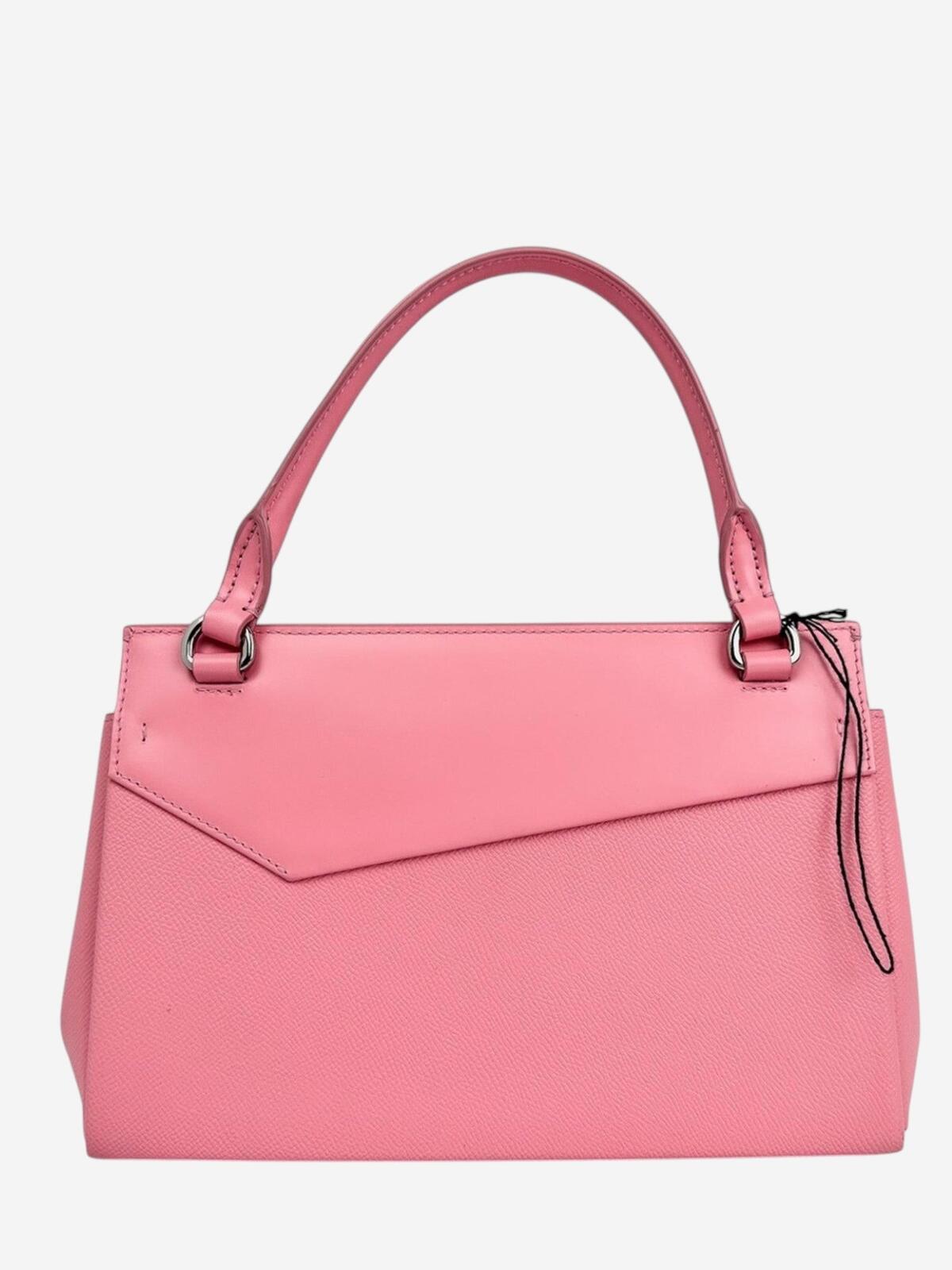 Maison Margiela Snatched Medium Pink Calfskin Top Handle Bag FW23 | NWT