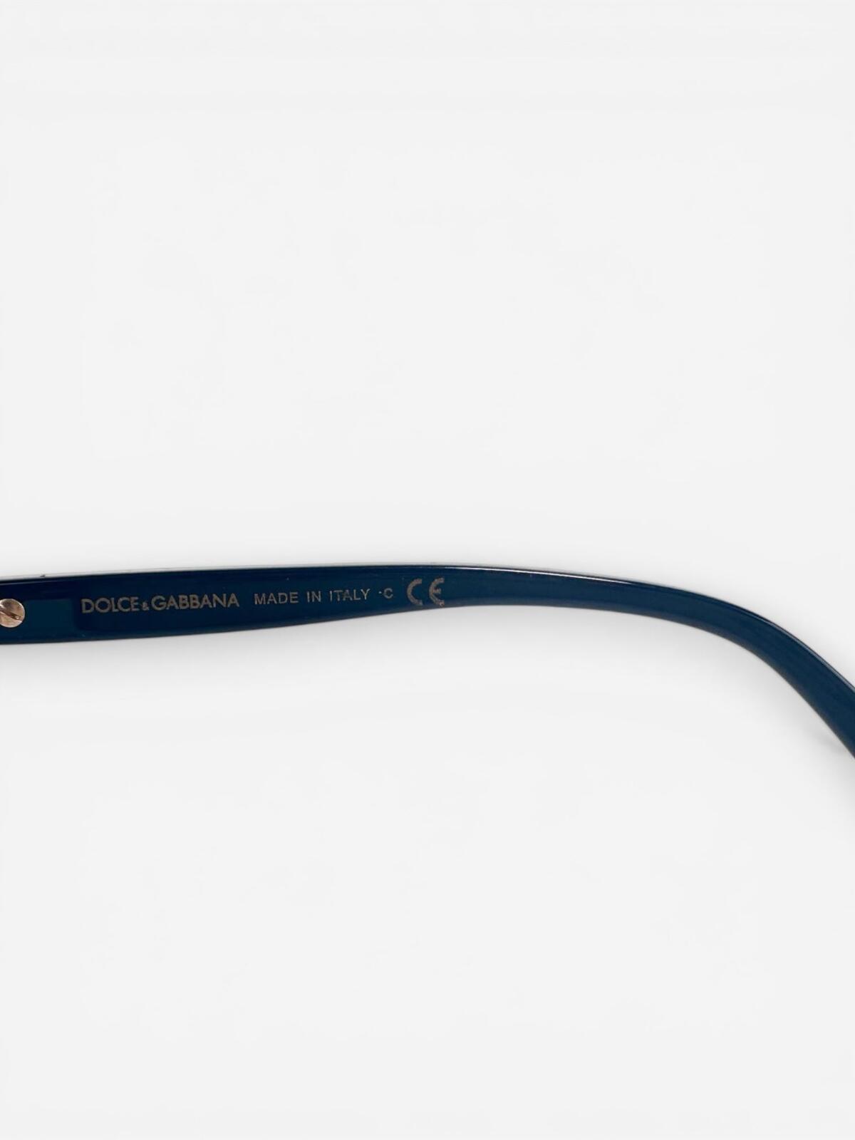 Dolce & Gabbana DG2195 Rimless Baroque Gold Black Sunglasses | NWT Rare