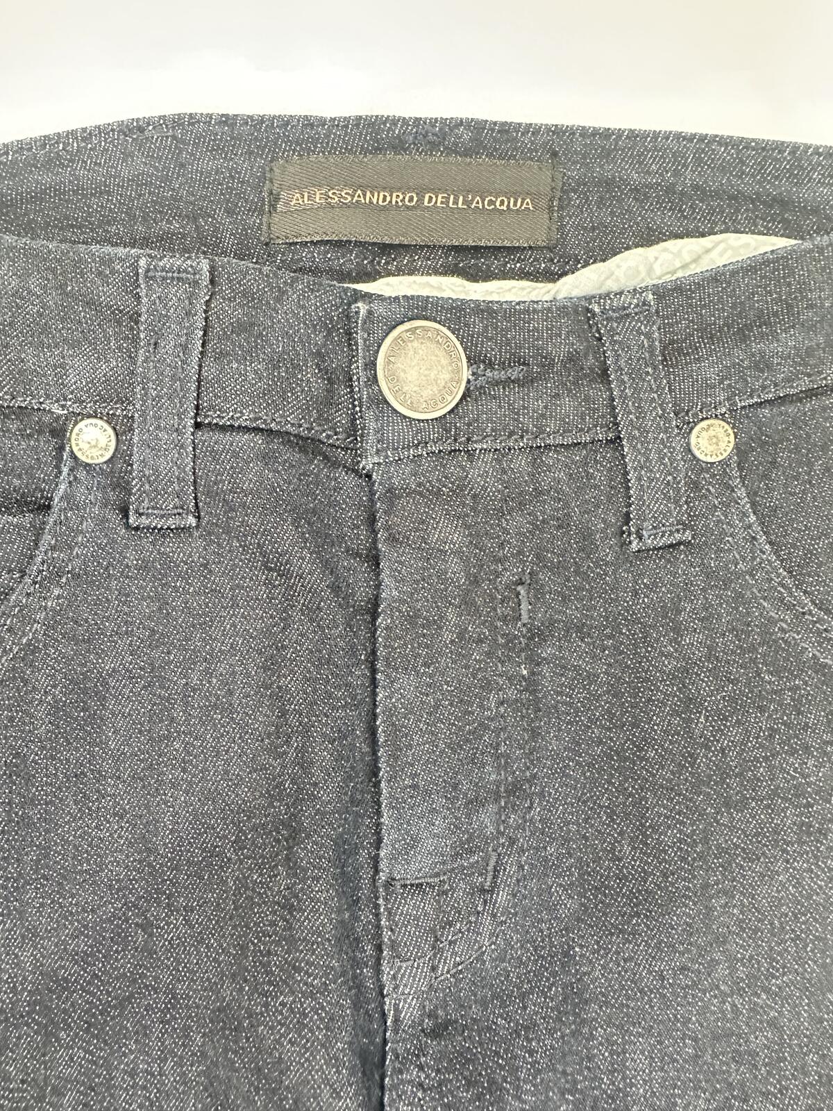 Alessandro Dell’Acqua Dark Indigo Skinny Jean Size 24 IT 34 Blue | NWT