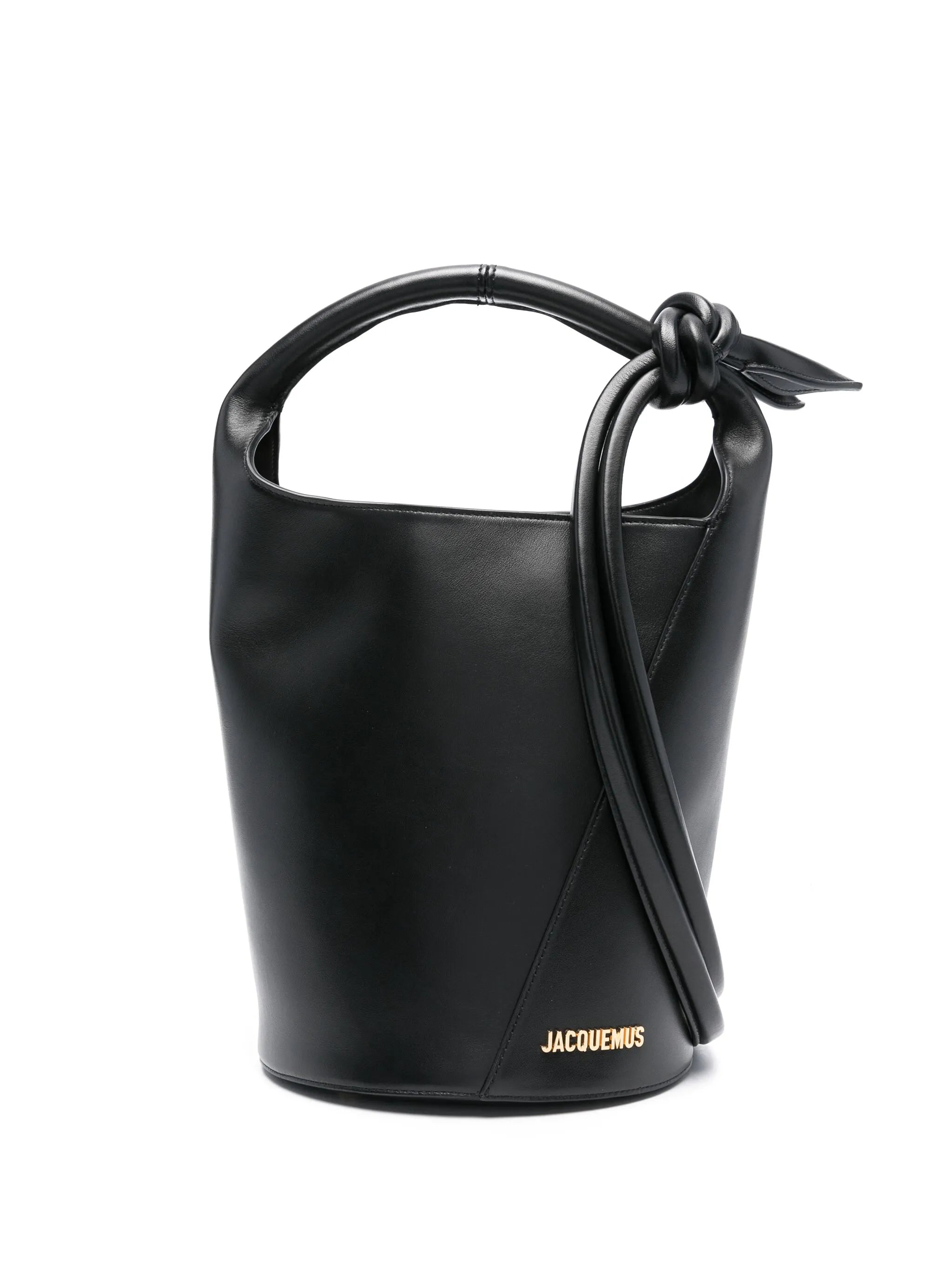 Jacquemus Le Petit Tourni Leather Bucket Bag - Vestir