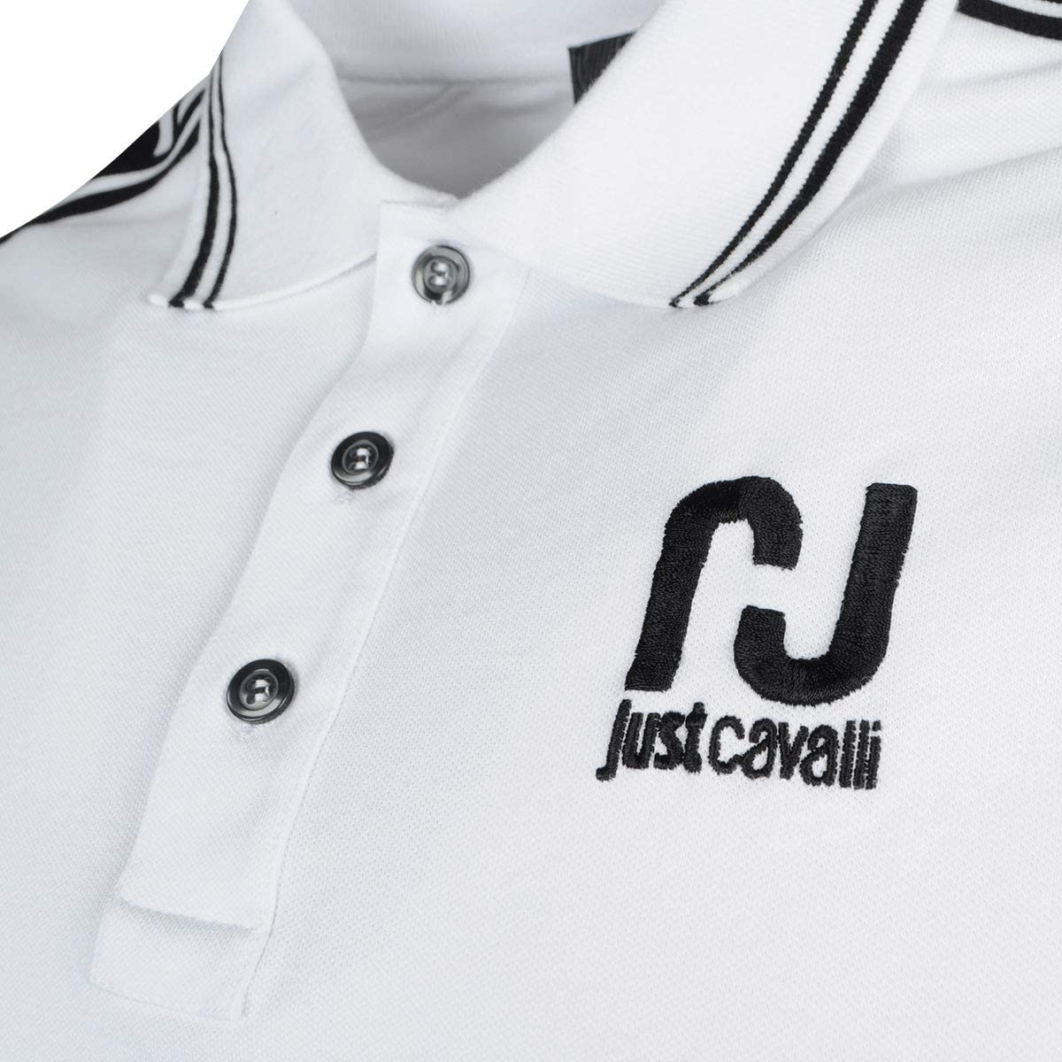 Just Cavalli Embroidered Logo Polo Shirt - Vestir