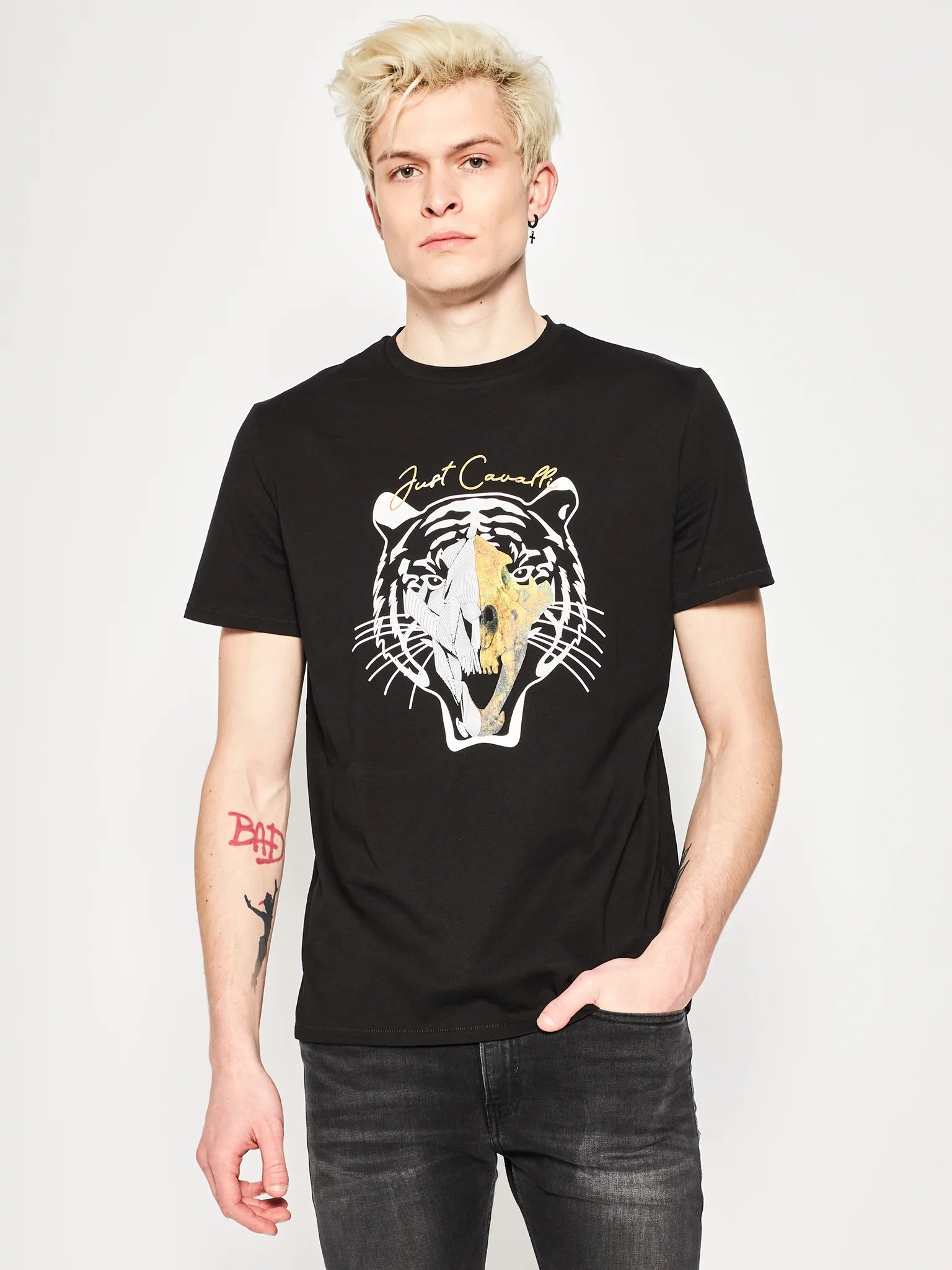 Just Cavalli Tiger T-Shirt - Vestir