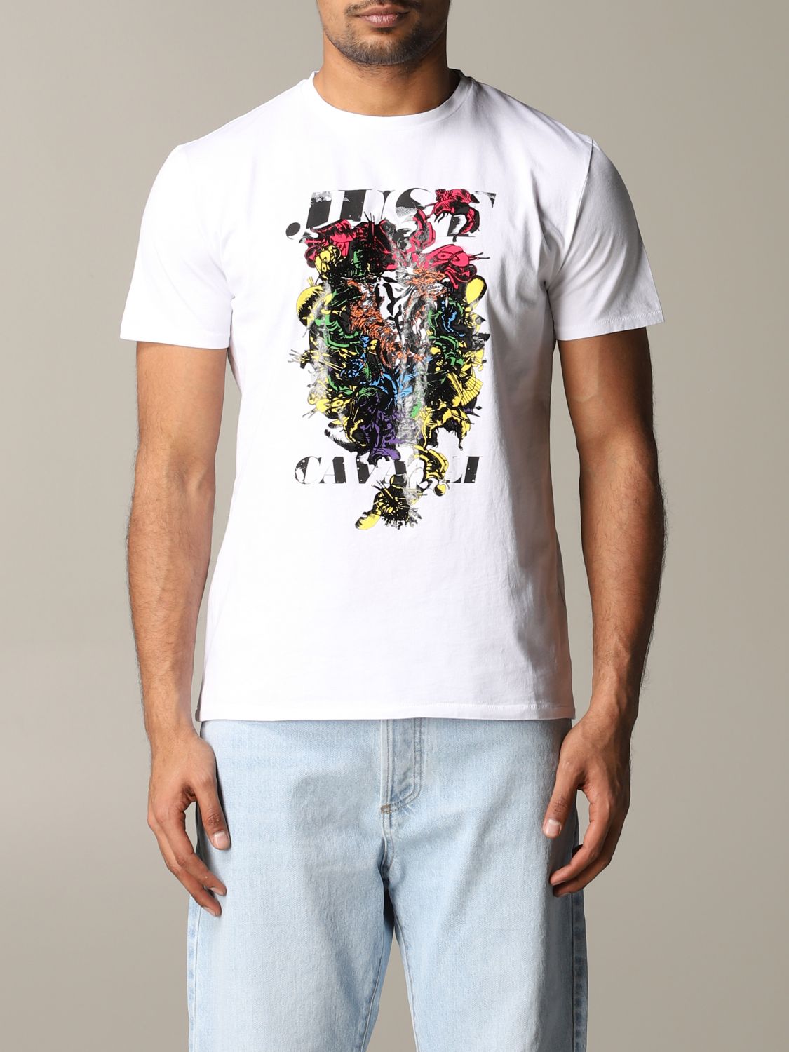 Just Cavalli Graphic T-Shirt - Vestir