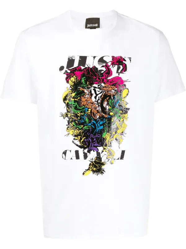 Just Cavalli Graphic T-Shirt - Vestir