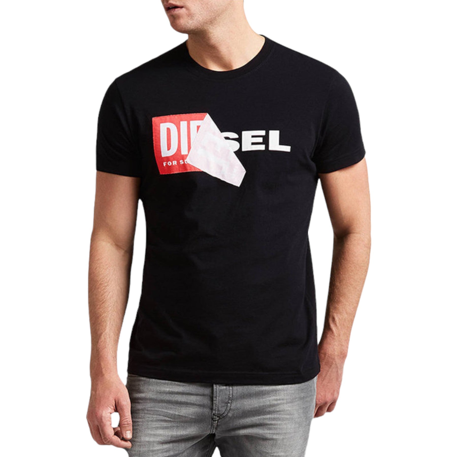 Diesel T-Diego-QA Logo T-Shirt - Vestir