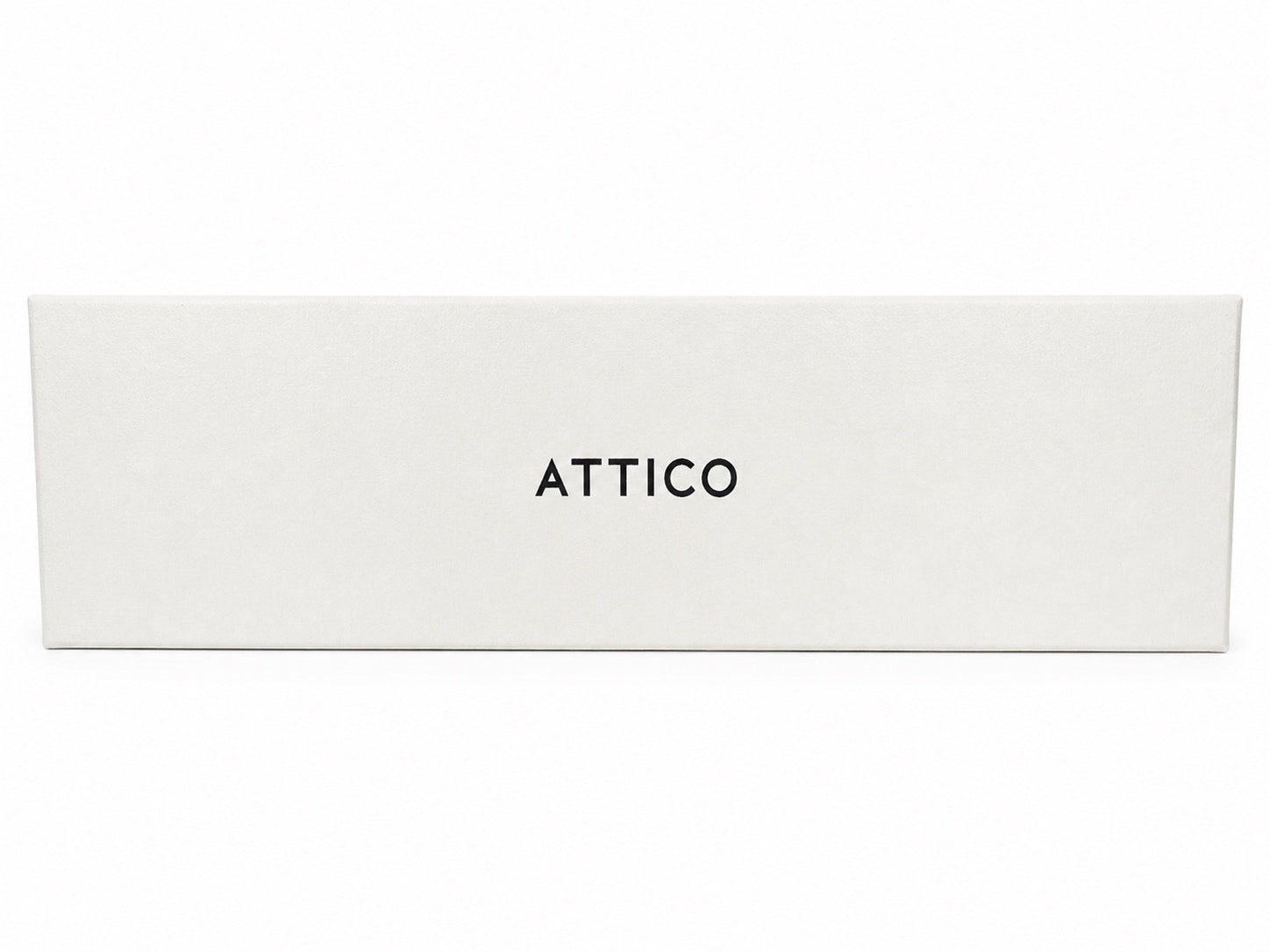 ATTICO Patent Leather Wide Pin Buckle Anklets Cuffs Ivory Made in Italy | NIB