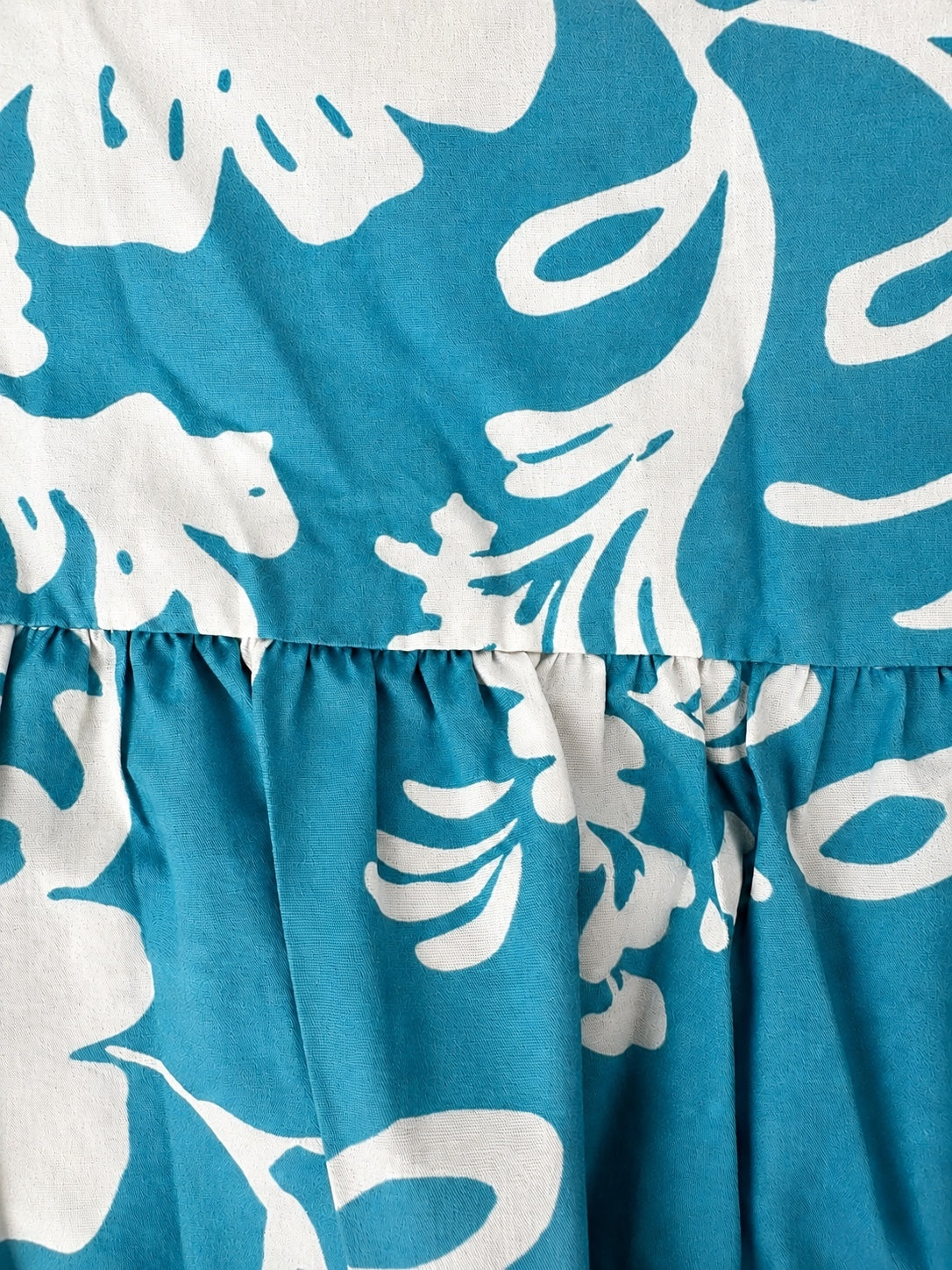 REDValentino Hawaii Print Cotton Mini Skort Blue IT 38 US 2 XS | NWT