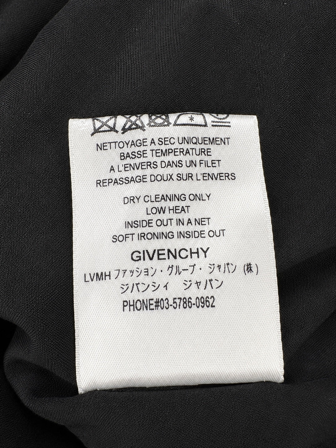 Givenchy Wool Crepe Bodycon Midi Dress Black IT 36 US 4 Silk Lined | NWT