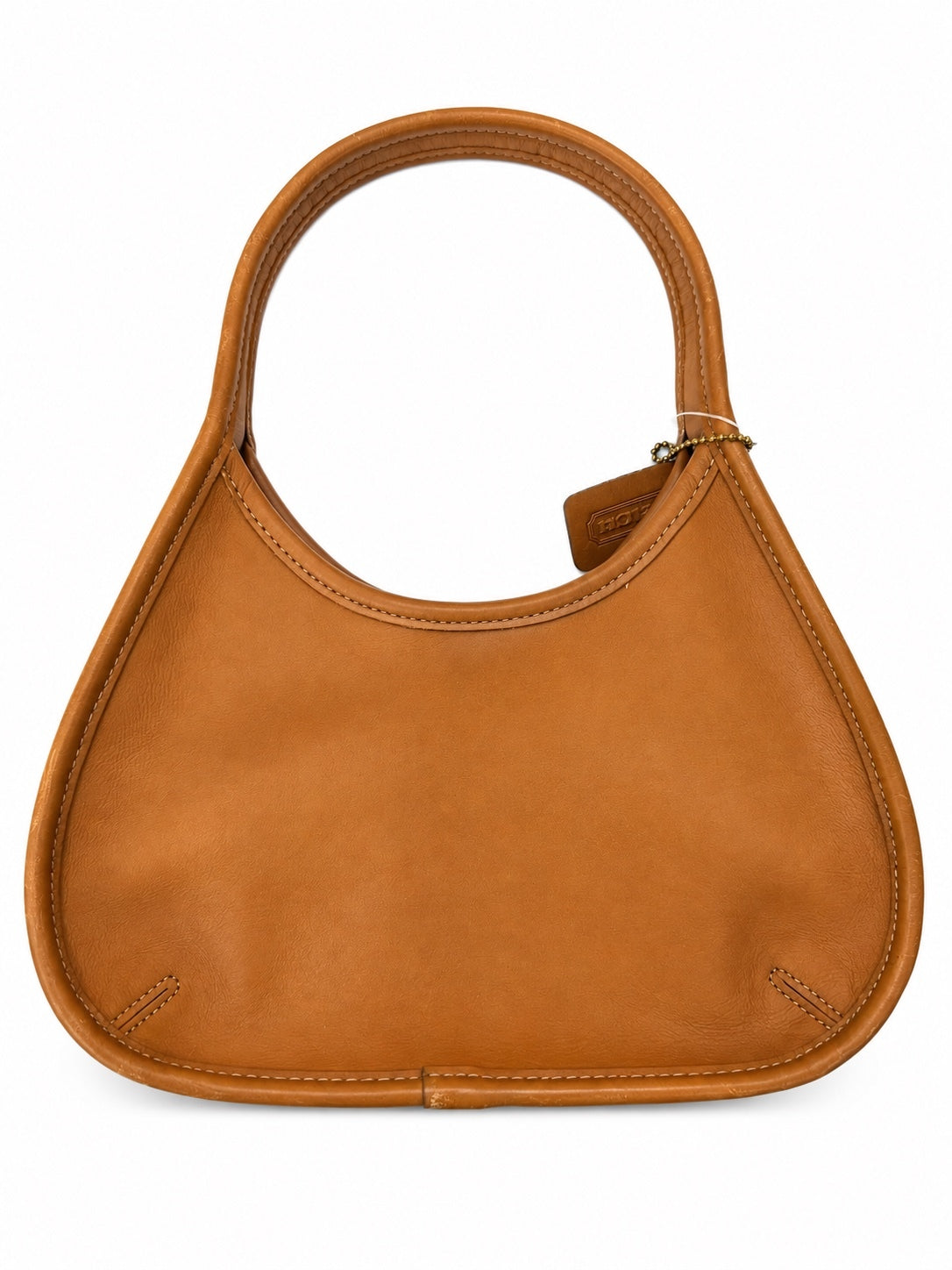 Coach Ergo Crescent Vintage Glove-Tanned Leather Hobo Tan USA – view 2