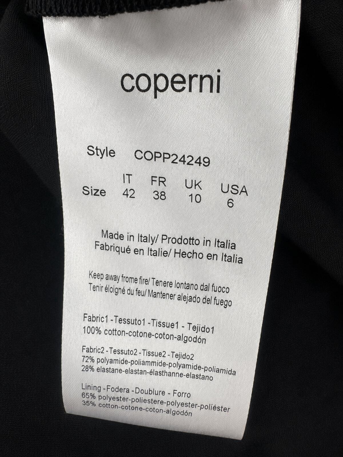 Coperni Coperni Hybrid Denim Flare Trousers Dark Indigo IT 42 US 6 | NWT - Vestir