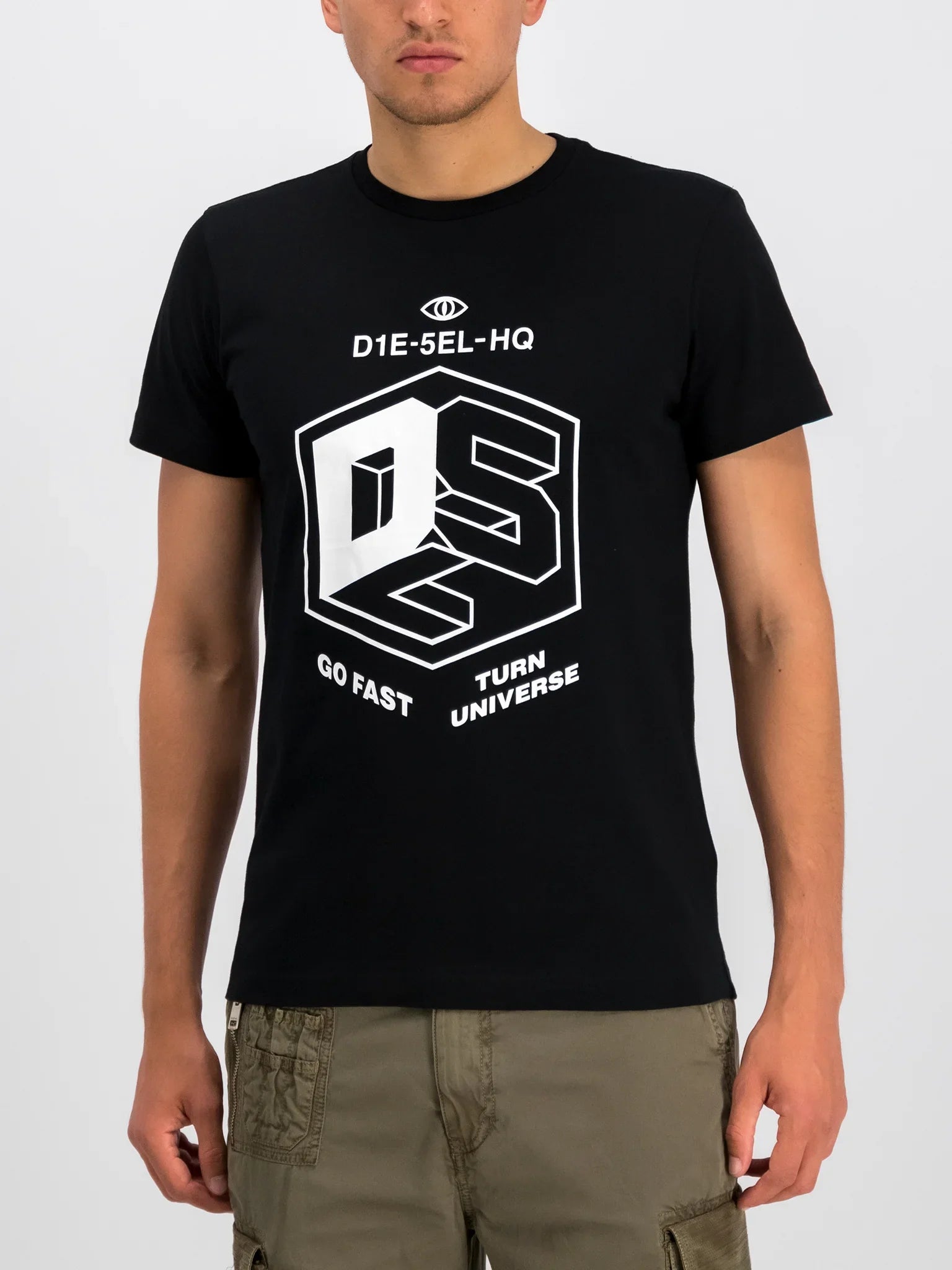 Diesel T-Diego-A3 Go Fast Turn Universe T-Shirt - Vestir