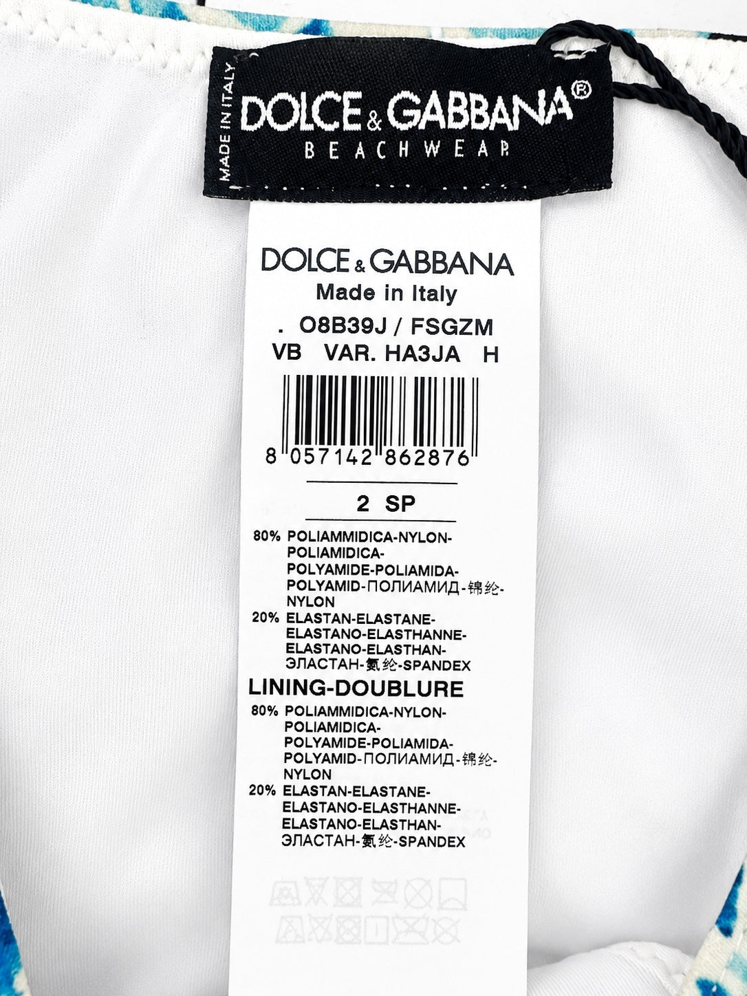 Dolce & Gabbana Dolce & Gabbana Hydrangea Floral Halter Bikini Set Women S | NWT - Vestir