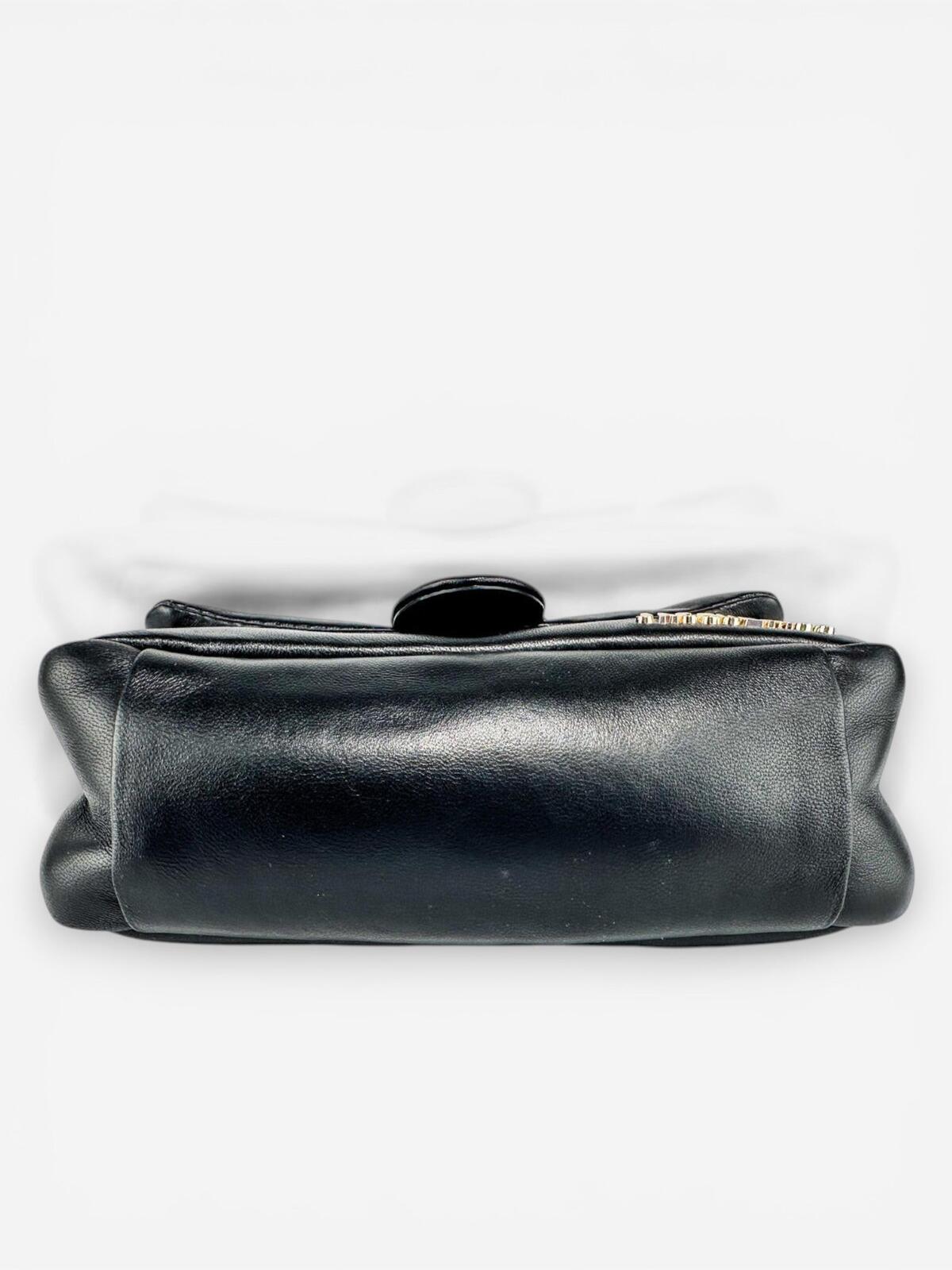 JACQUEMUS Jacquemus Le Petit Bambimou Black Lambskin Shoulder Bag Crossbody | NWT - Vestir