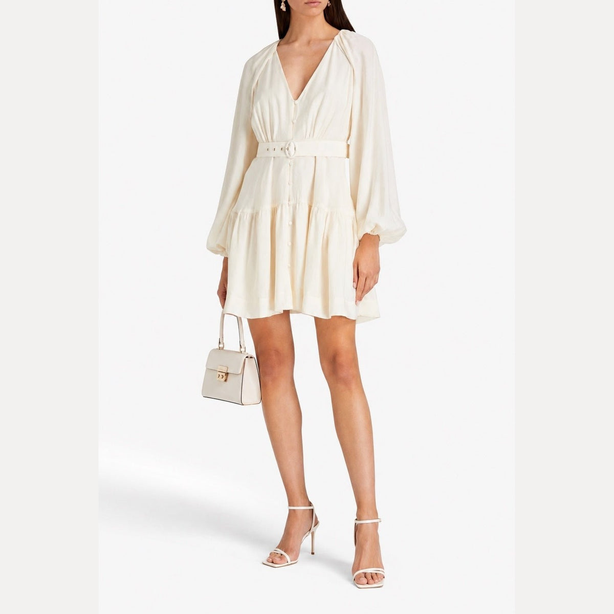 Jonathan Simkhai Belted A-Line Mini Dress – view 2