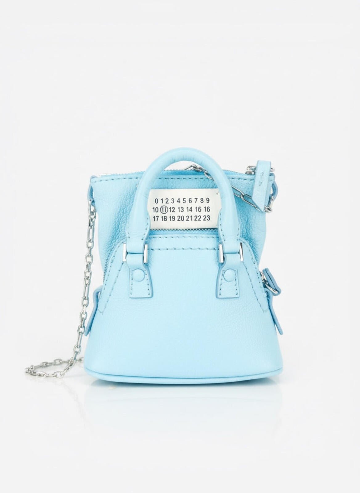 Maison Margiela Maison Margiela 5AC Classique Baby Grained Leather Light Blue Aqua Tote | NWT - Vestir