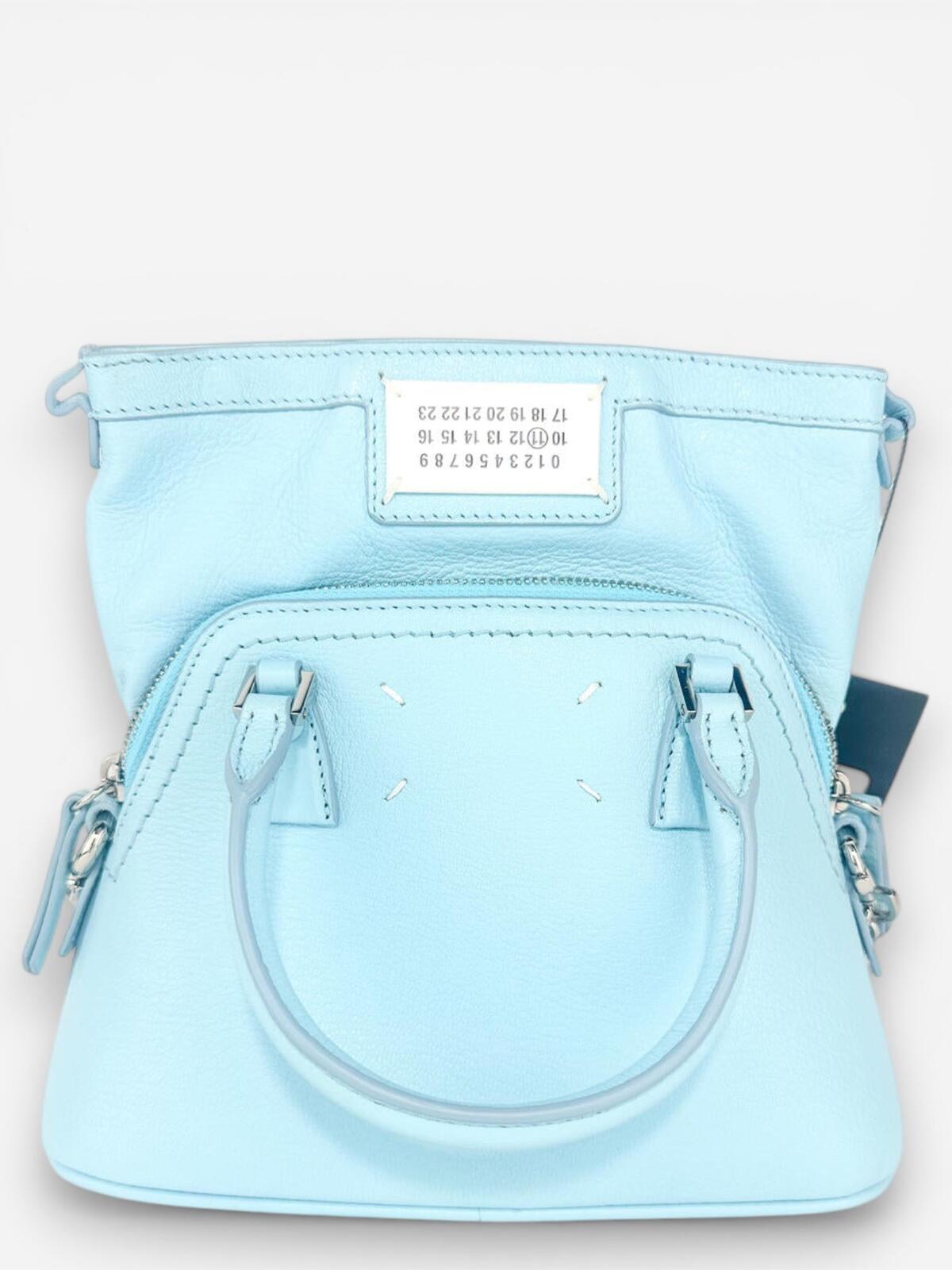 Maison Margiela Maison Margiela 5AC Classique Pebbled Goat Leather Top Handle Bag | NWT - Vestir