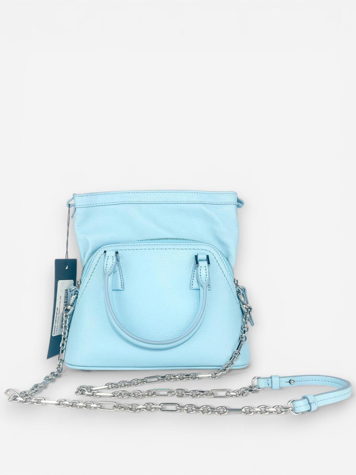 Maison Margiela 5AC Classique Pebbled Goat Leather Top Handle Bag – view 3